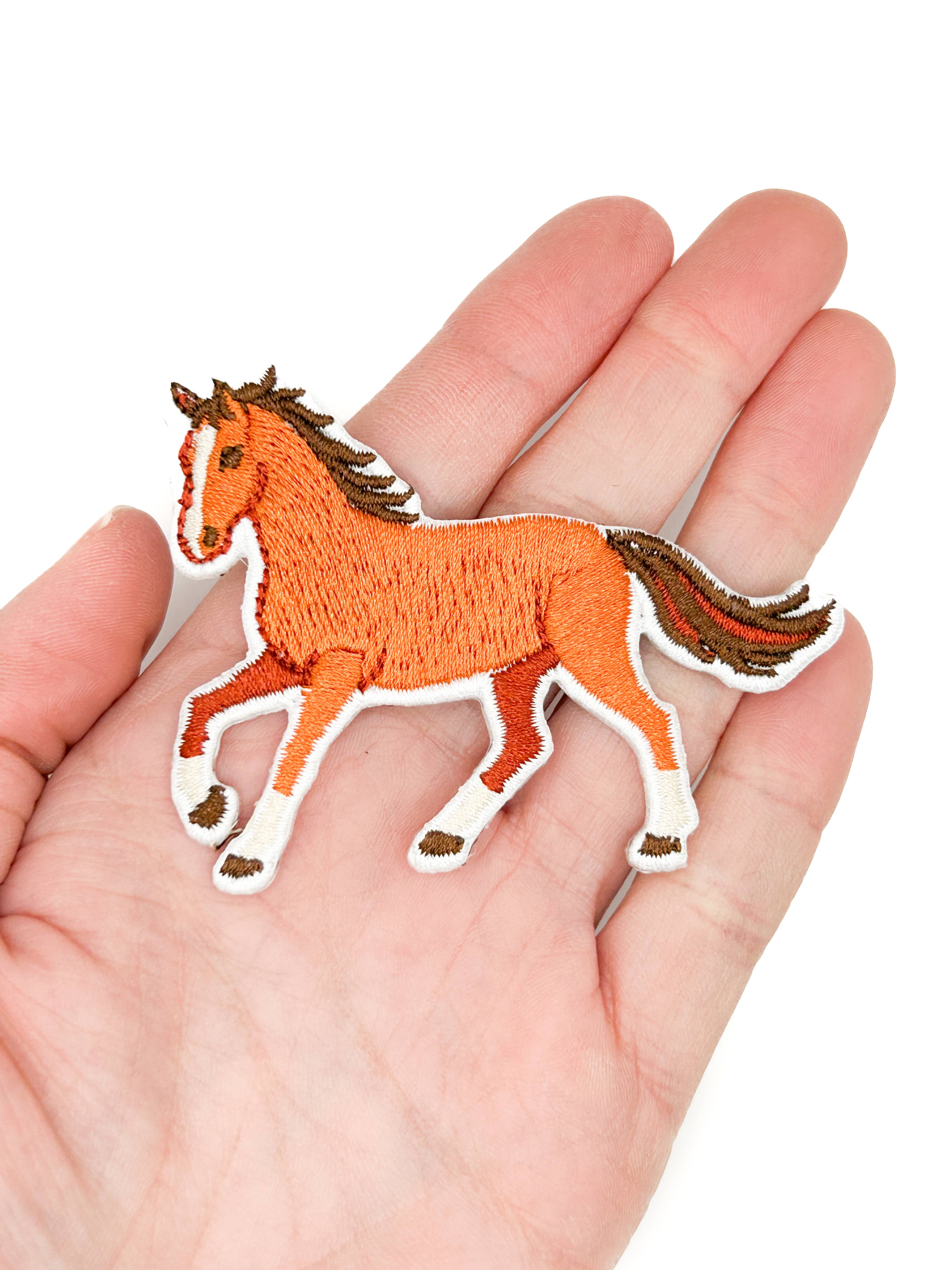 Horse Embroidered Patch – Western Patch, Equestrian Patch