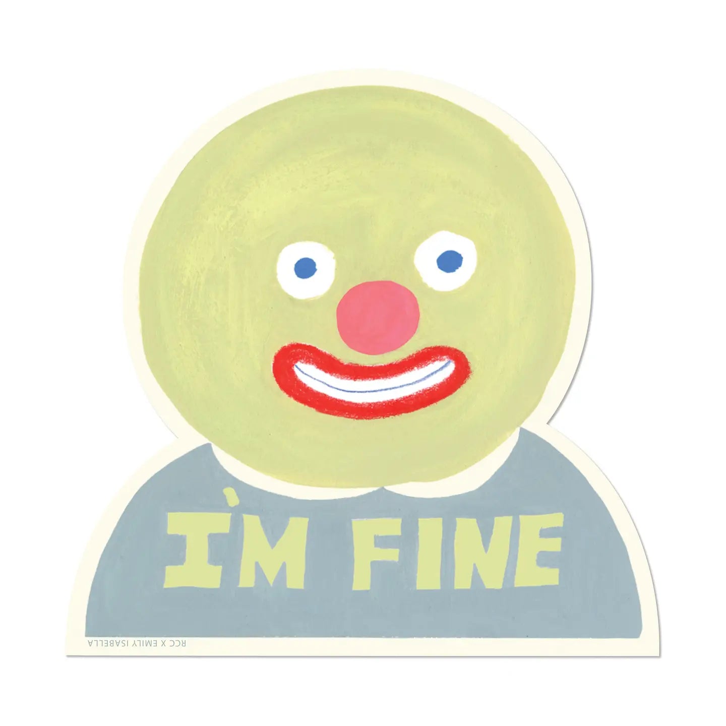I'm Fine Sticker image 0