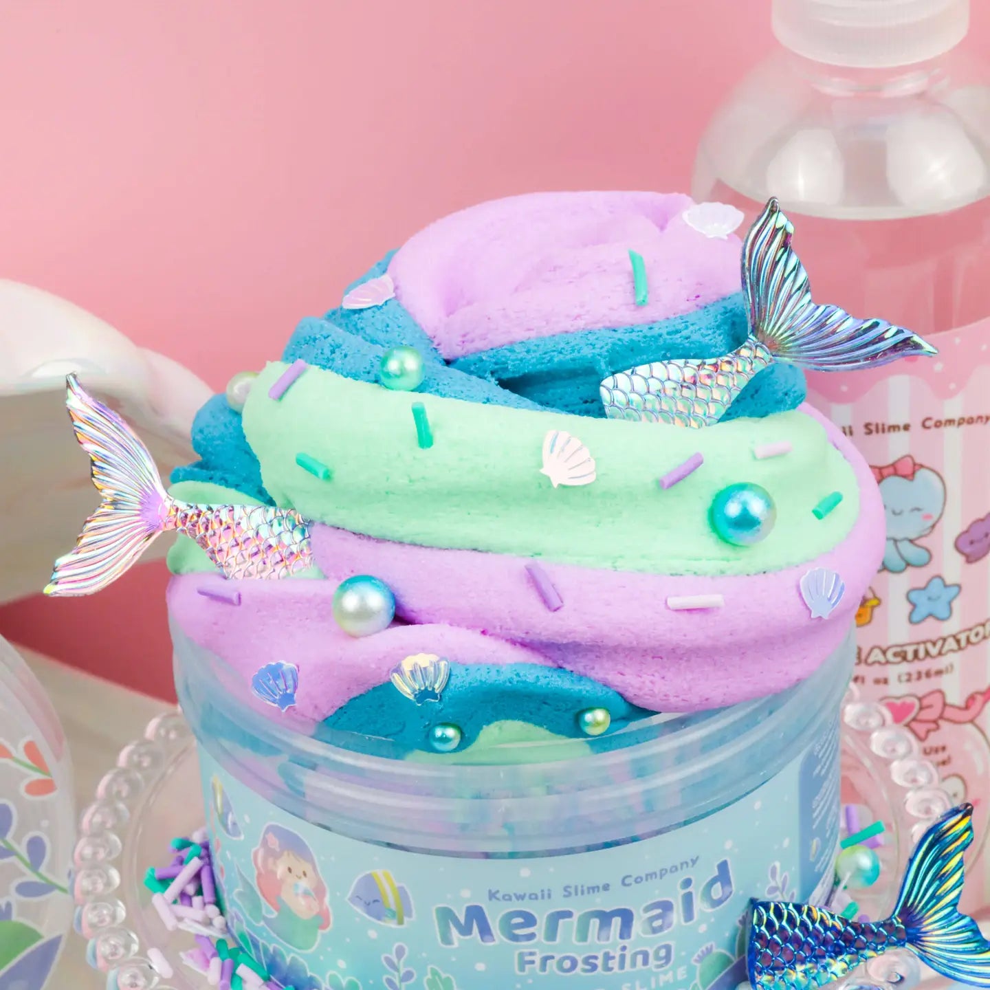 Mermaid Frosting Butter Slime image 1