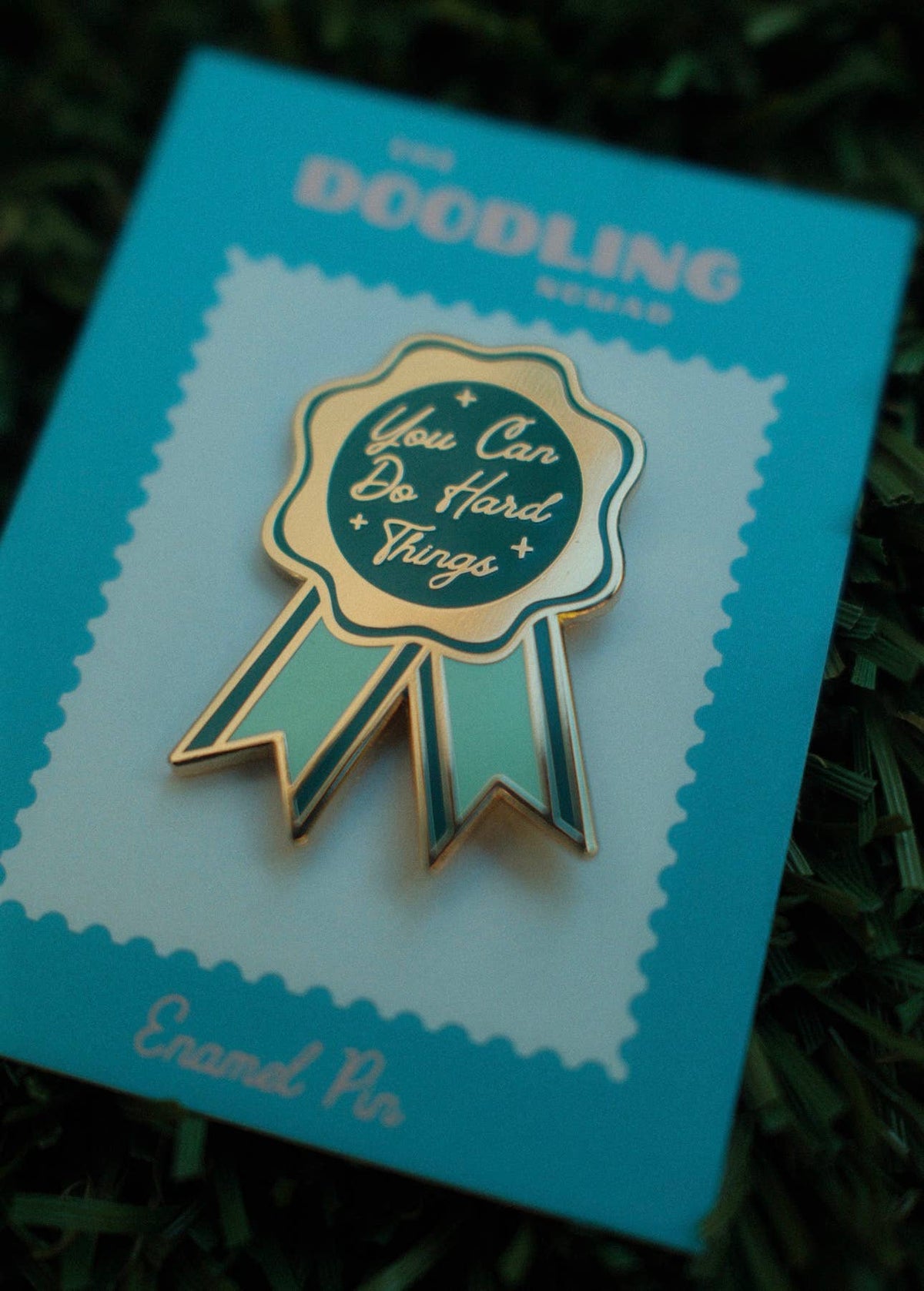 You Can Do Hard Things Hard Enamel Pin 
