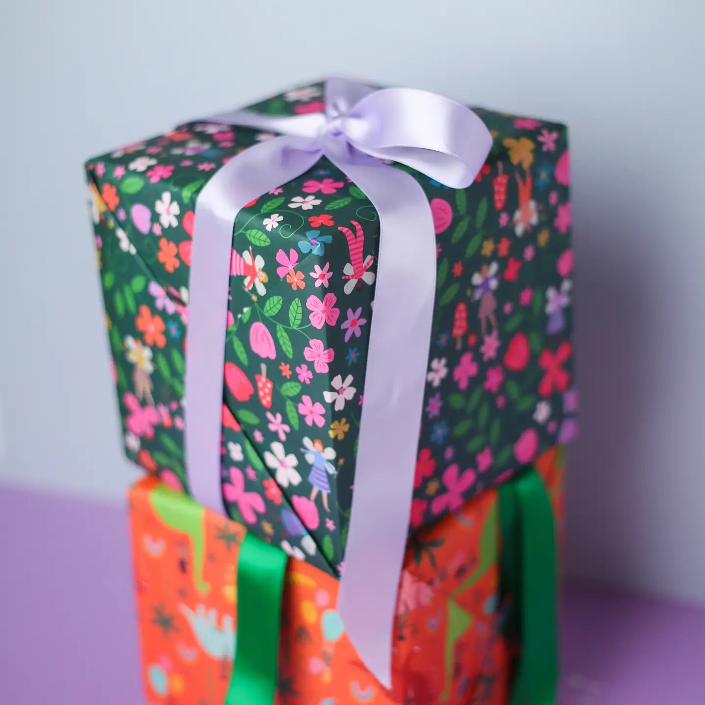 Fairy Garden Wrapping Paper | Kids Wrap | Children's Wrap image 1