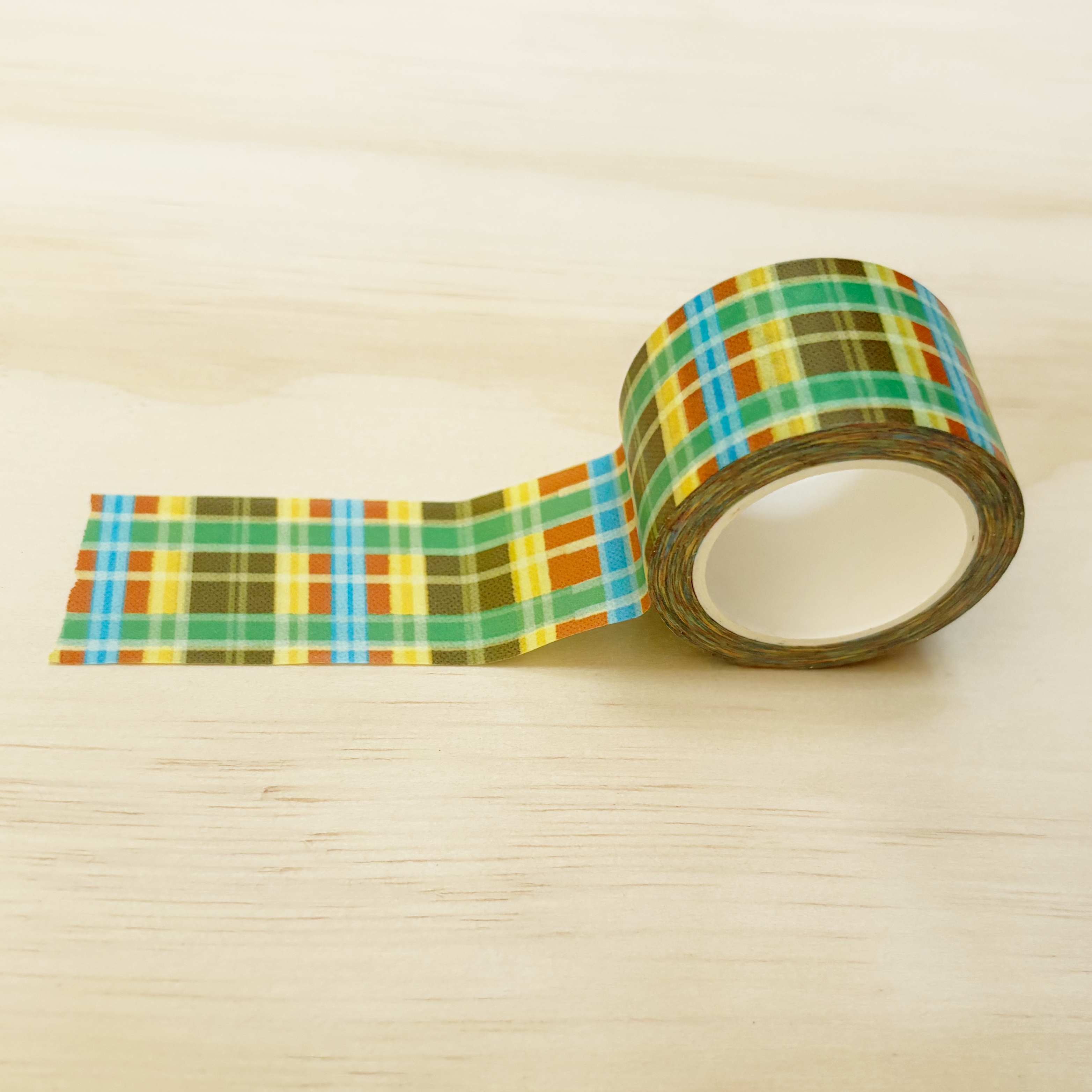 WARM PLAID! Washi Tape