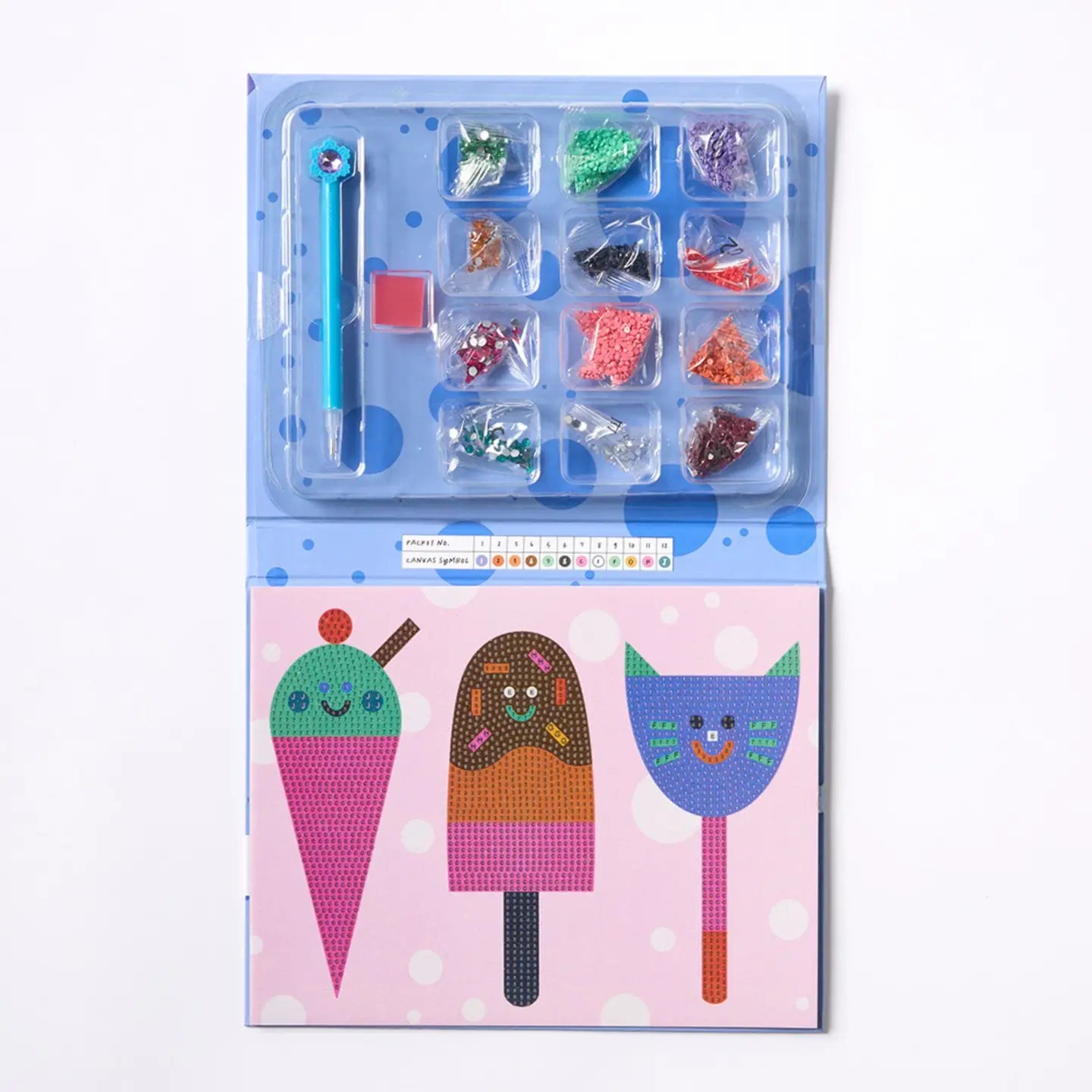 Kids Sparkle Art Kit - Yum! Yum! Yum! image 3