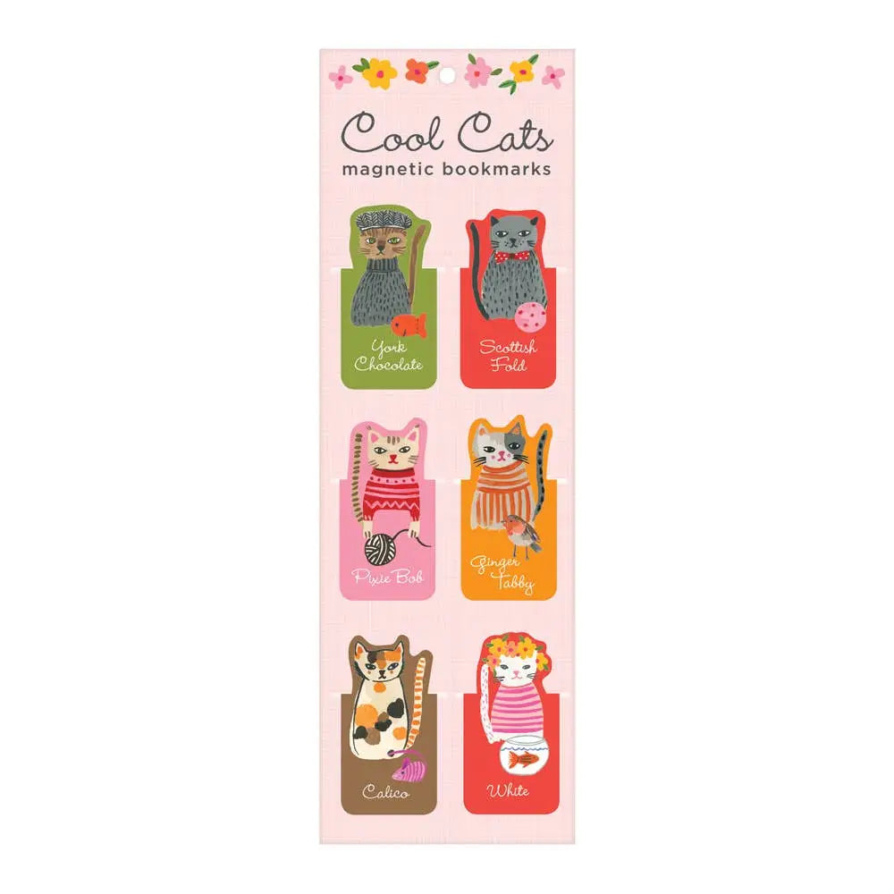 Cool Cats Magnetic Bookmarks image 1