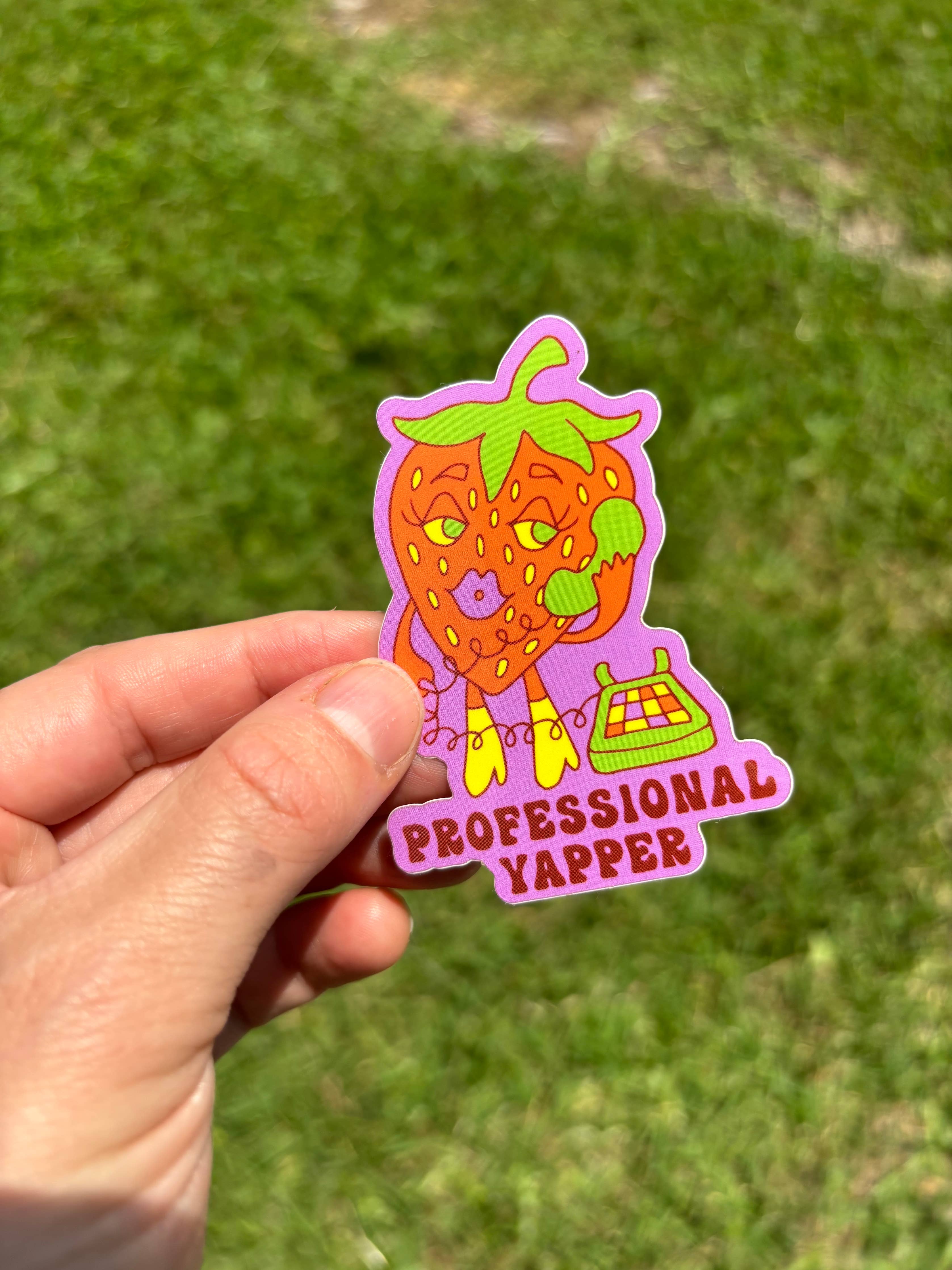 Professional Yapper Sticker