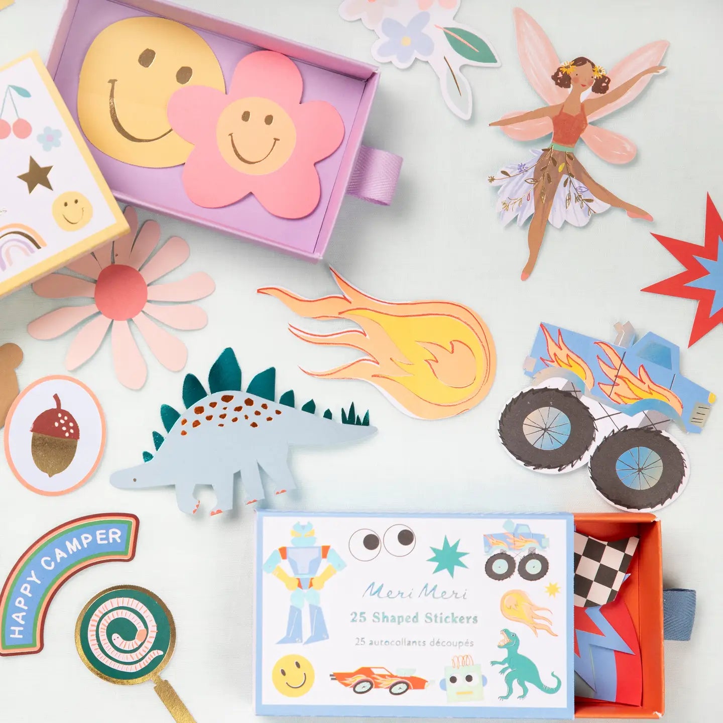 Happy Icons Shaped Stickers image 2
