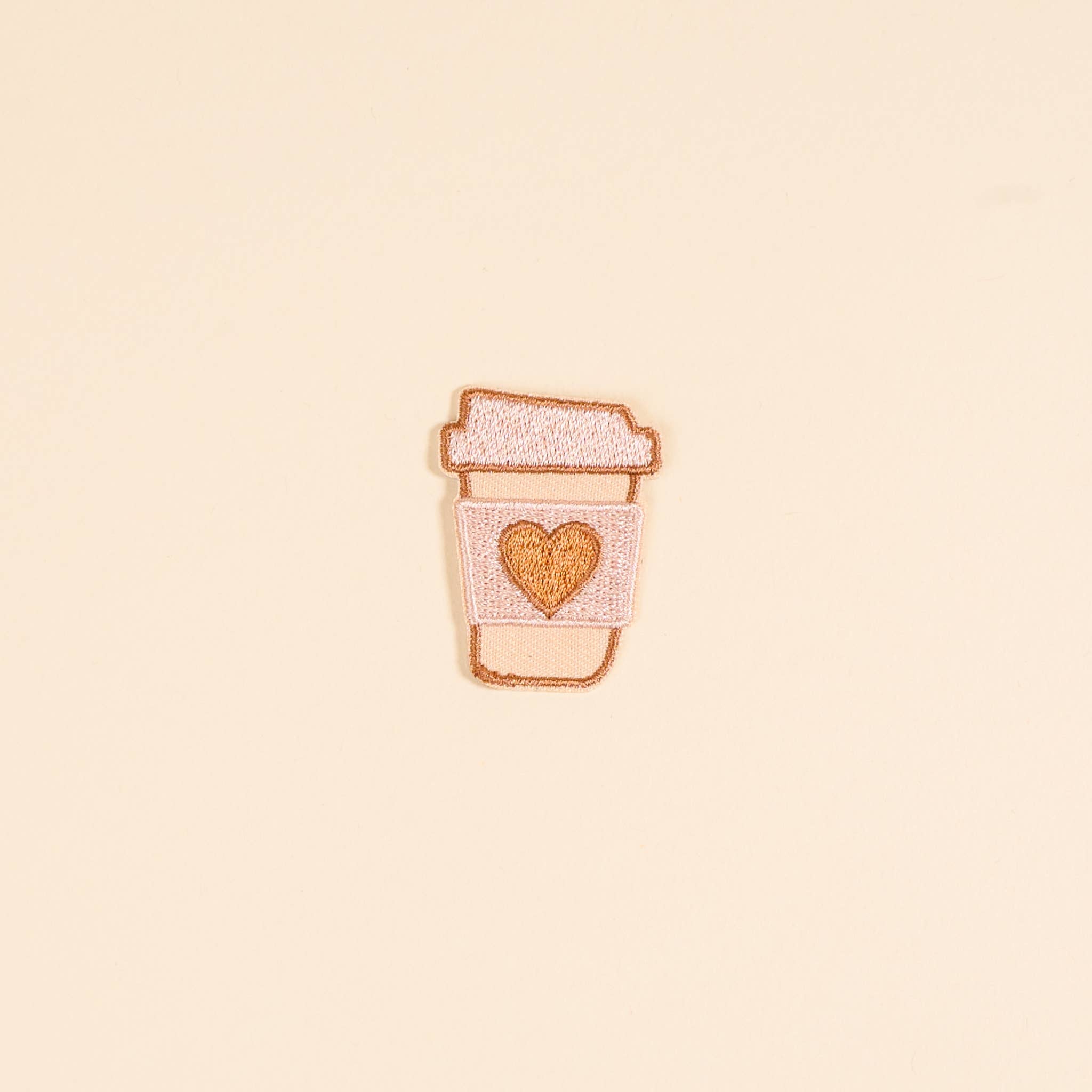 Mix & Match Iron-On Patch–Coffee Cup