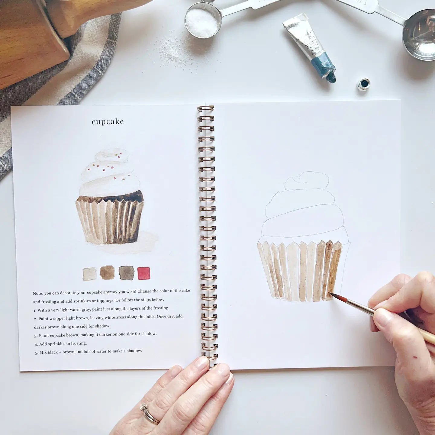 Baking Watercolor Workbook image 2