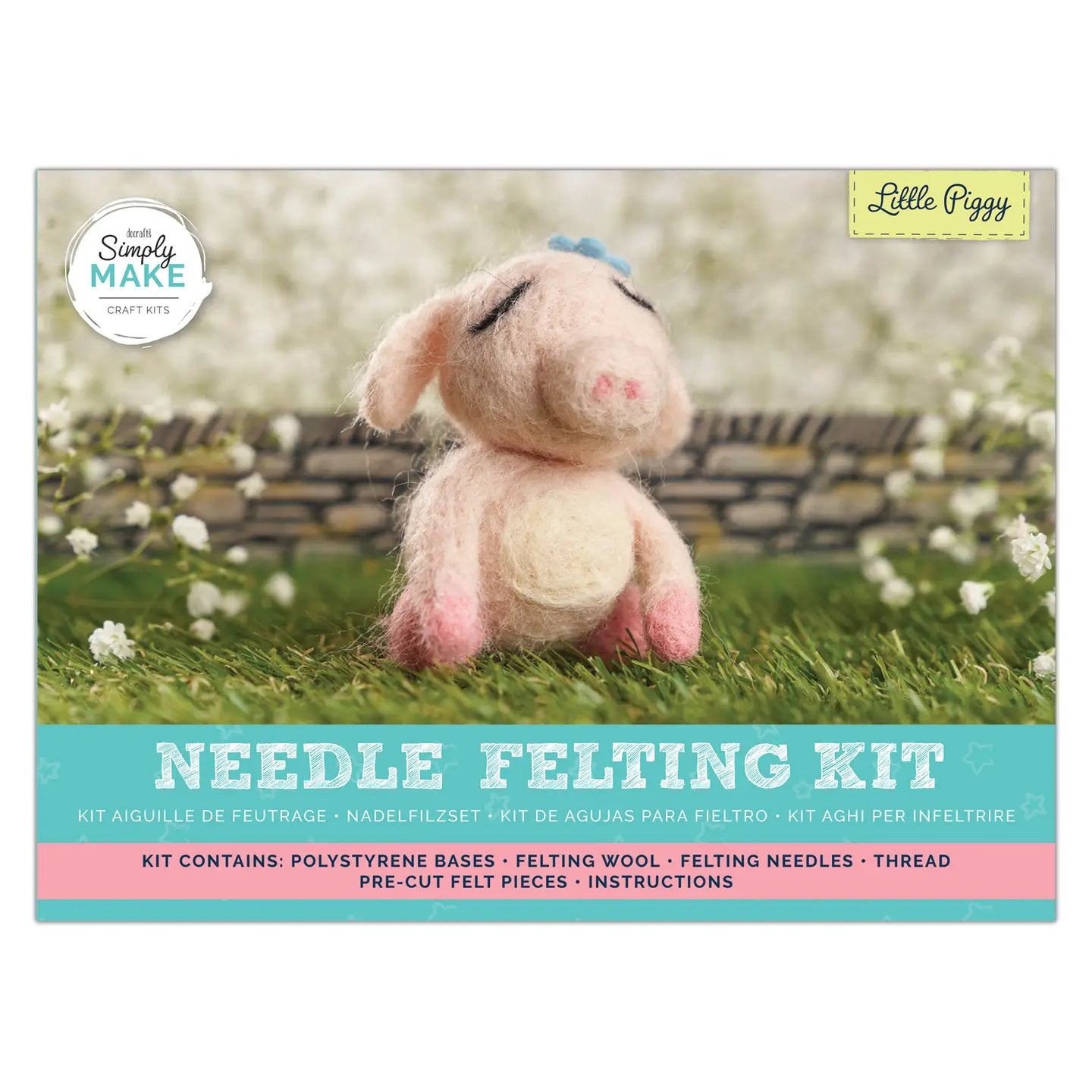 Little Piggy Felting Kit image 0