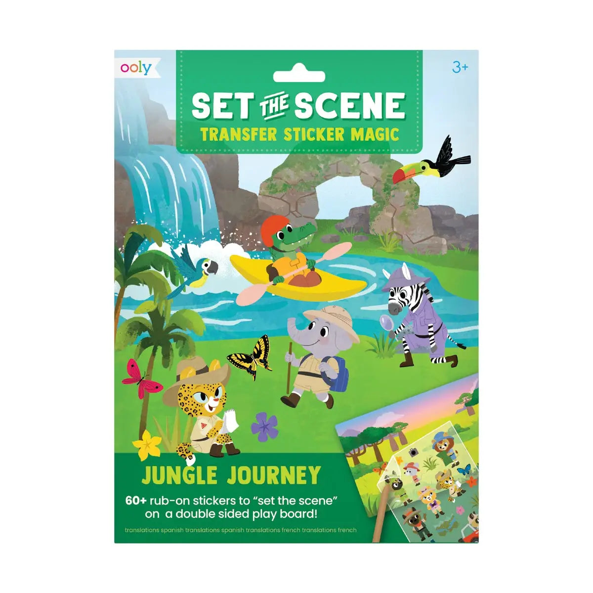 Set the Scene Transfer Stickers Magic - Jungle Journey image 0
