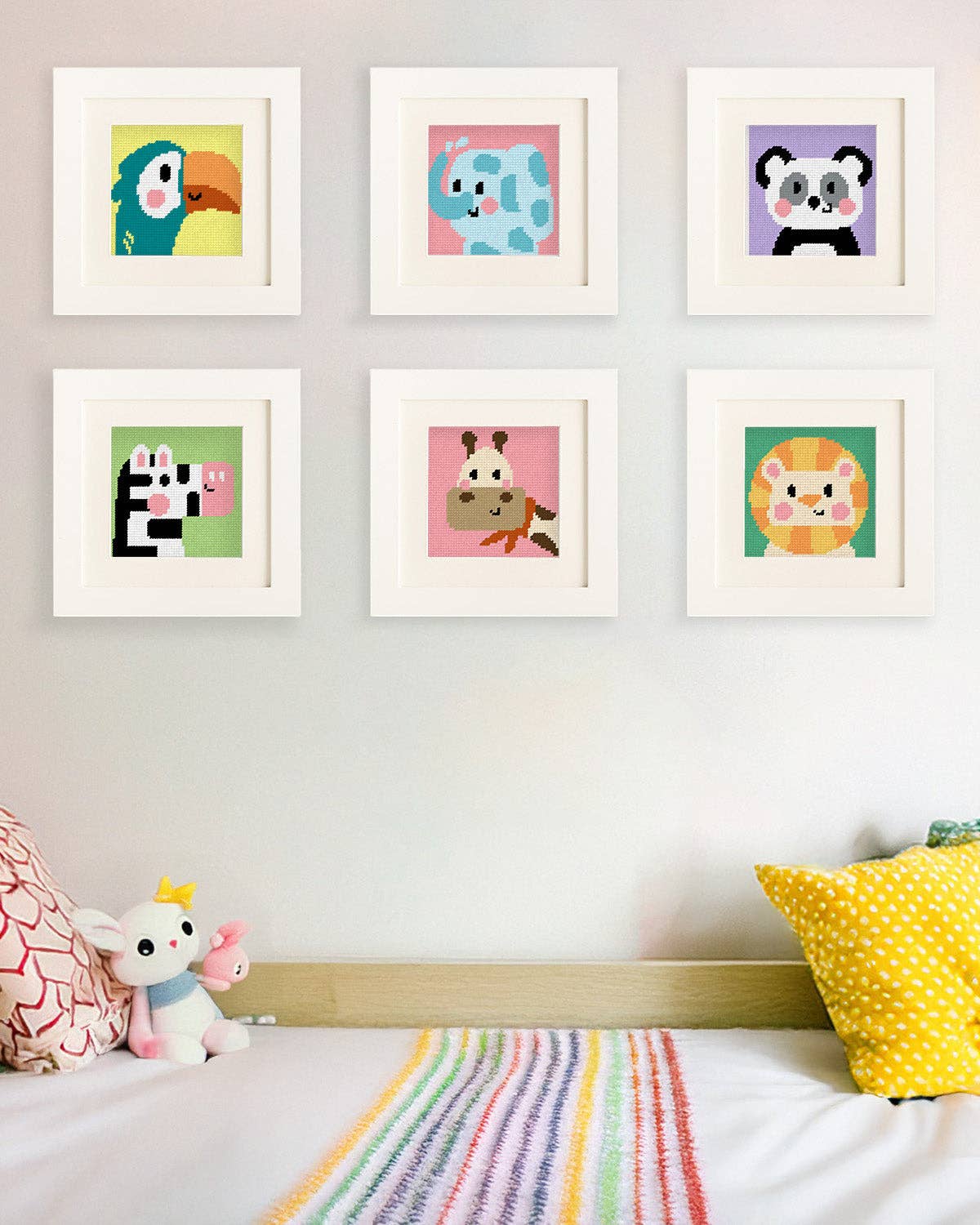Pepper, the Panda - Needlepoint Kit for Kids
