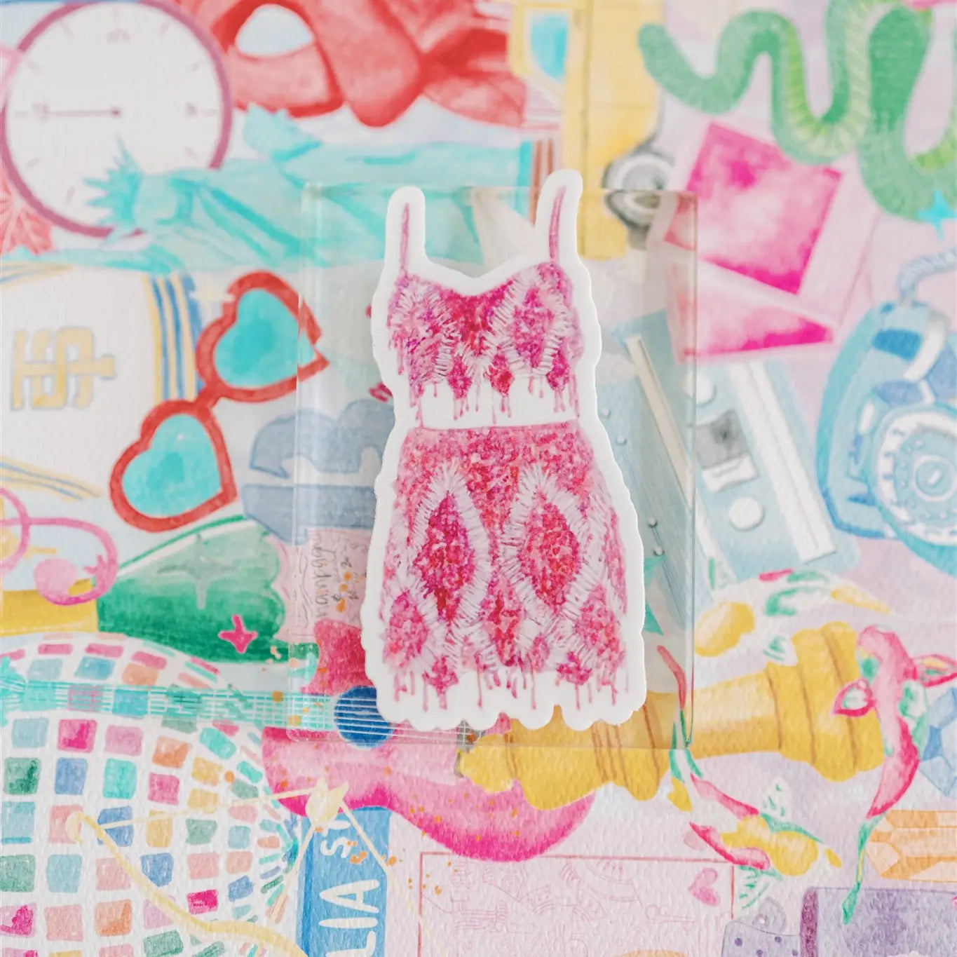 Taylor Swift 1989 Dress Sticker image 1