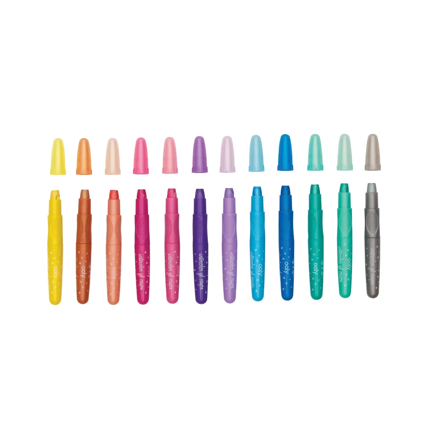 Rainbow Sparkle: Watercolor Gel Crayons image 2