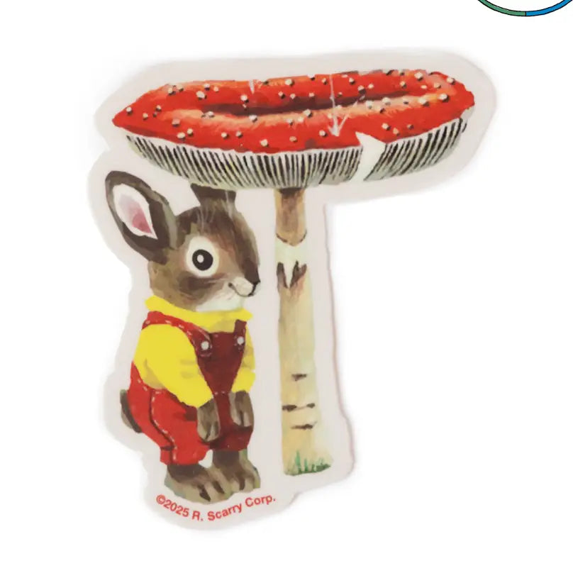 3P4 X Richard Scarry® - Nicholas Bunny Sticker image 0