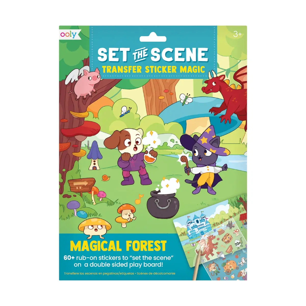 Set the Scene Transfer Stickers Magic - Magical Forest image 0