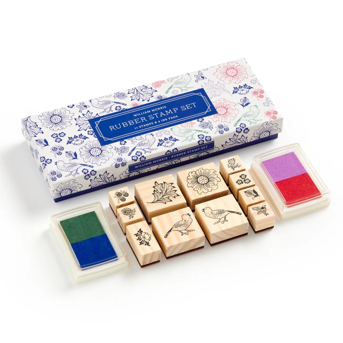 William Morris Rubber Stamp Set image 1