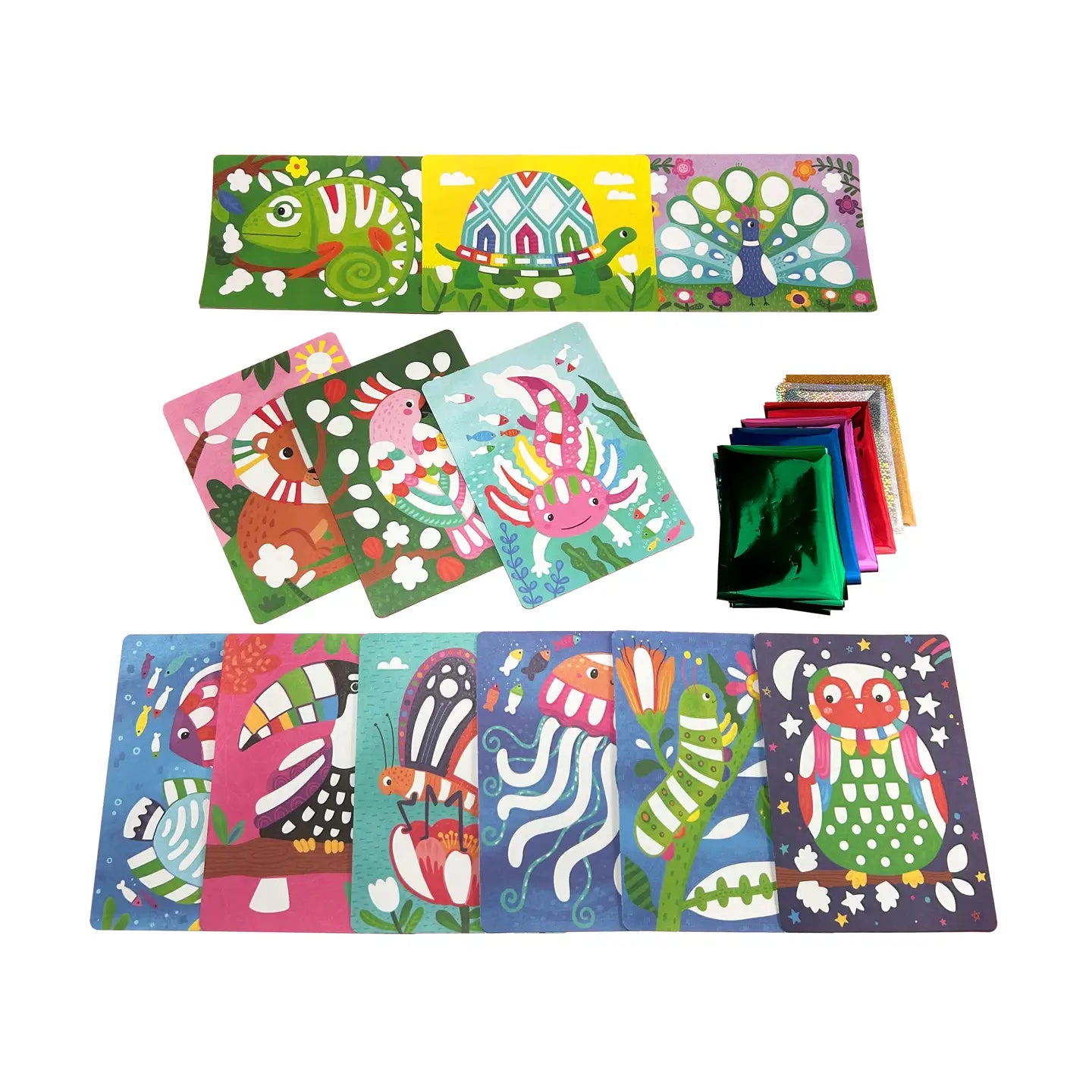 Foil-Tastic Foil Art Kit: Awesome Animals image 4