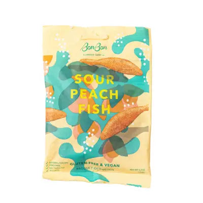 Sour Peach Fish - Swedish Candy 5.2oz (150g) image 0