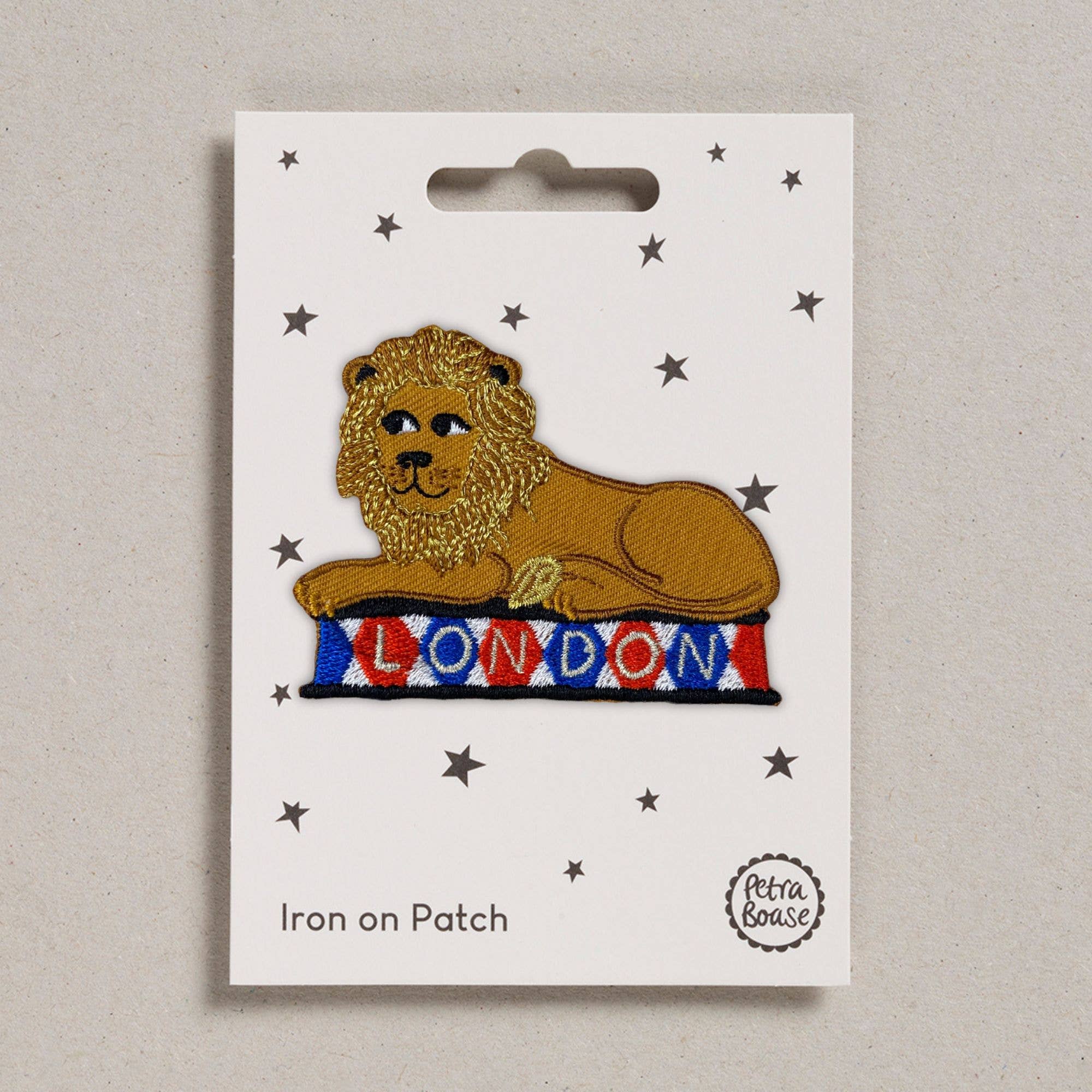 Iron on Patch - London Lion