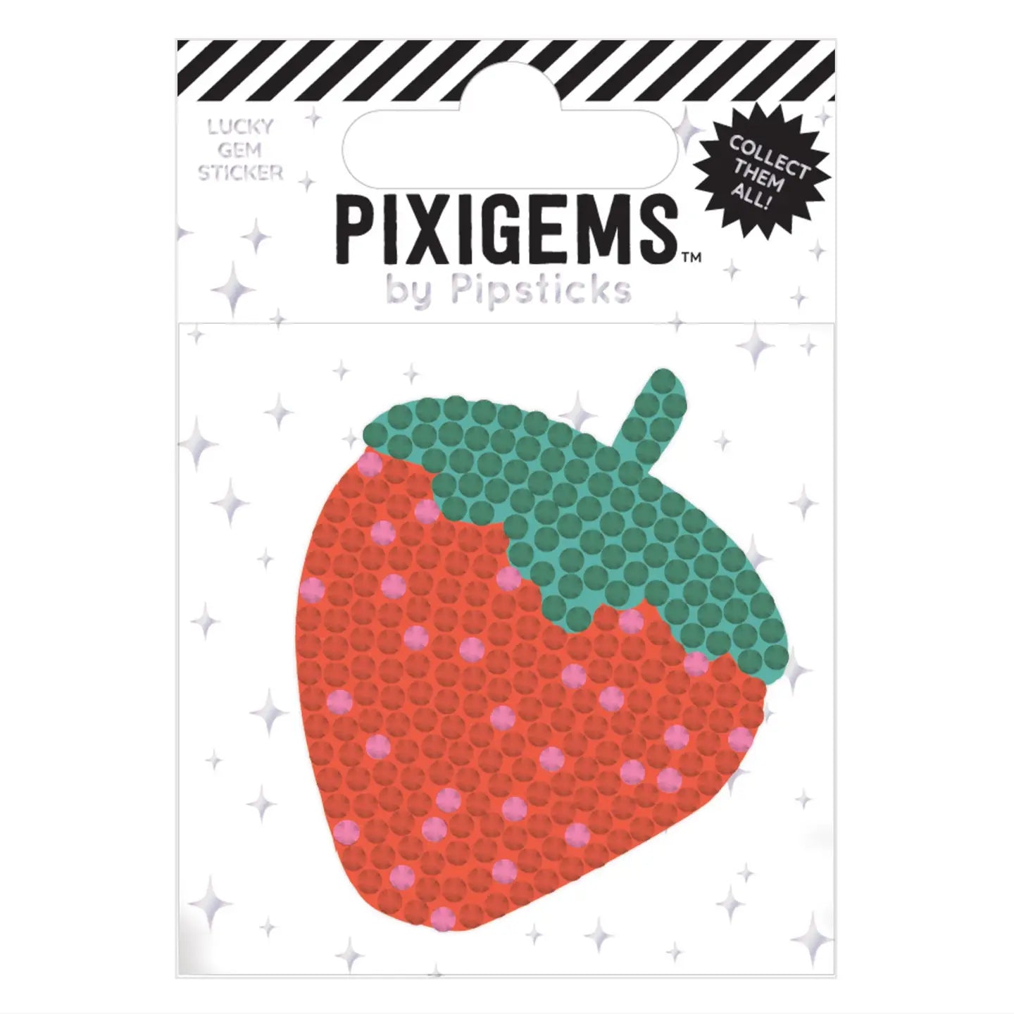 Sammy Strawberry Pixigem Sticker image 0