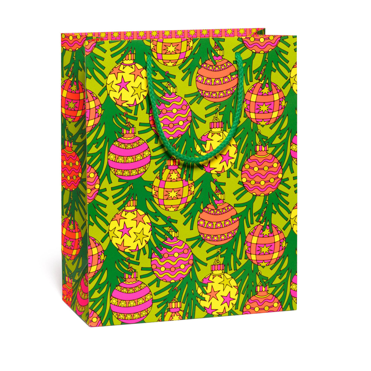 Bright Baubles large gift bag