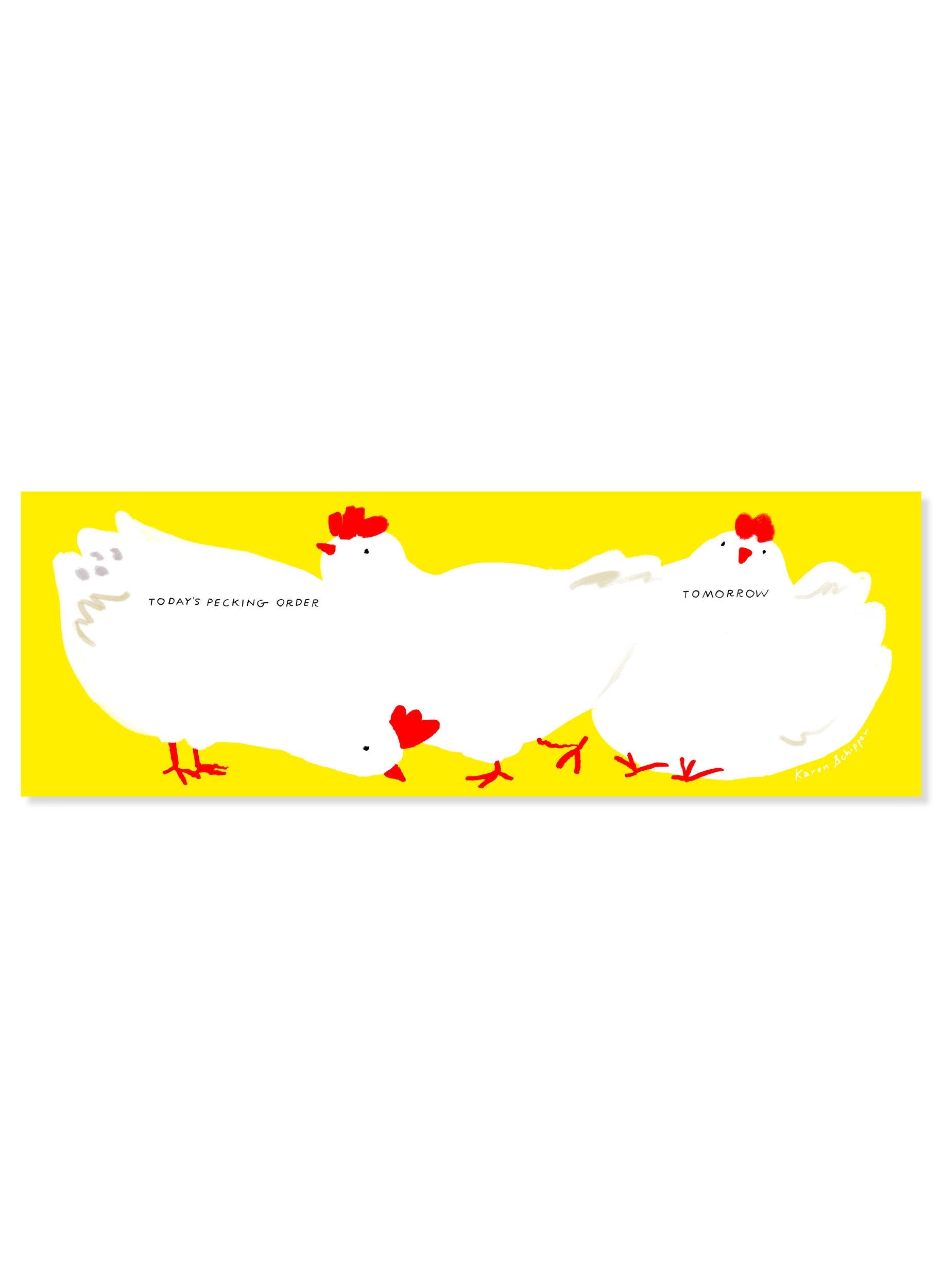 Chickens Desk Planner – Punny Farm Weekly Desk Planner Pad
