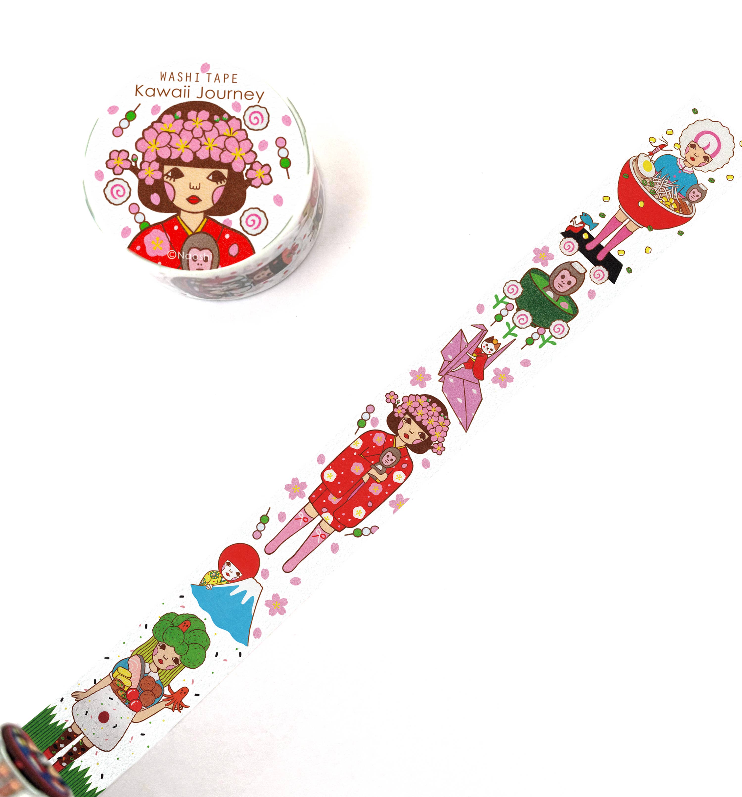 【Washi Tape】Kawaii Journey