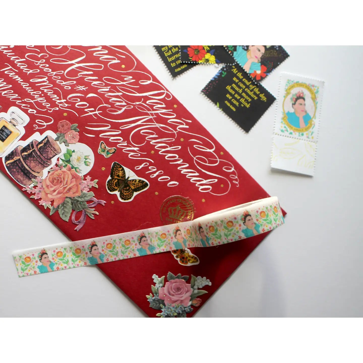 Glittery Frida Washi Tape image 2