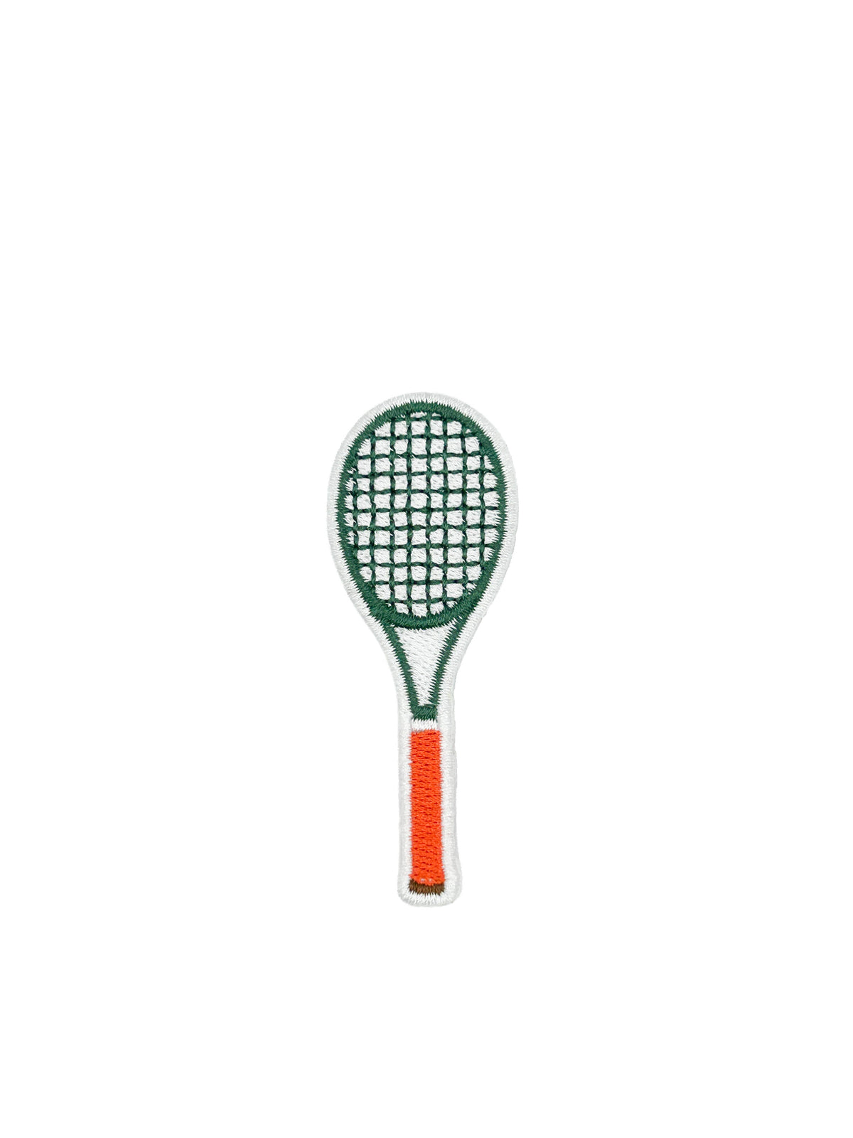 Tennis Racket Embroidered Patch | Tennis Iron On Preppy Club