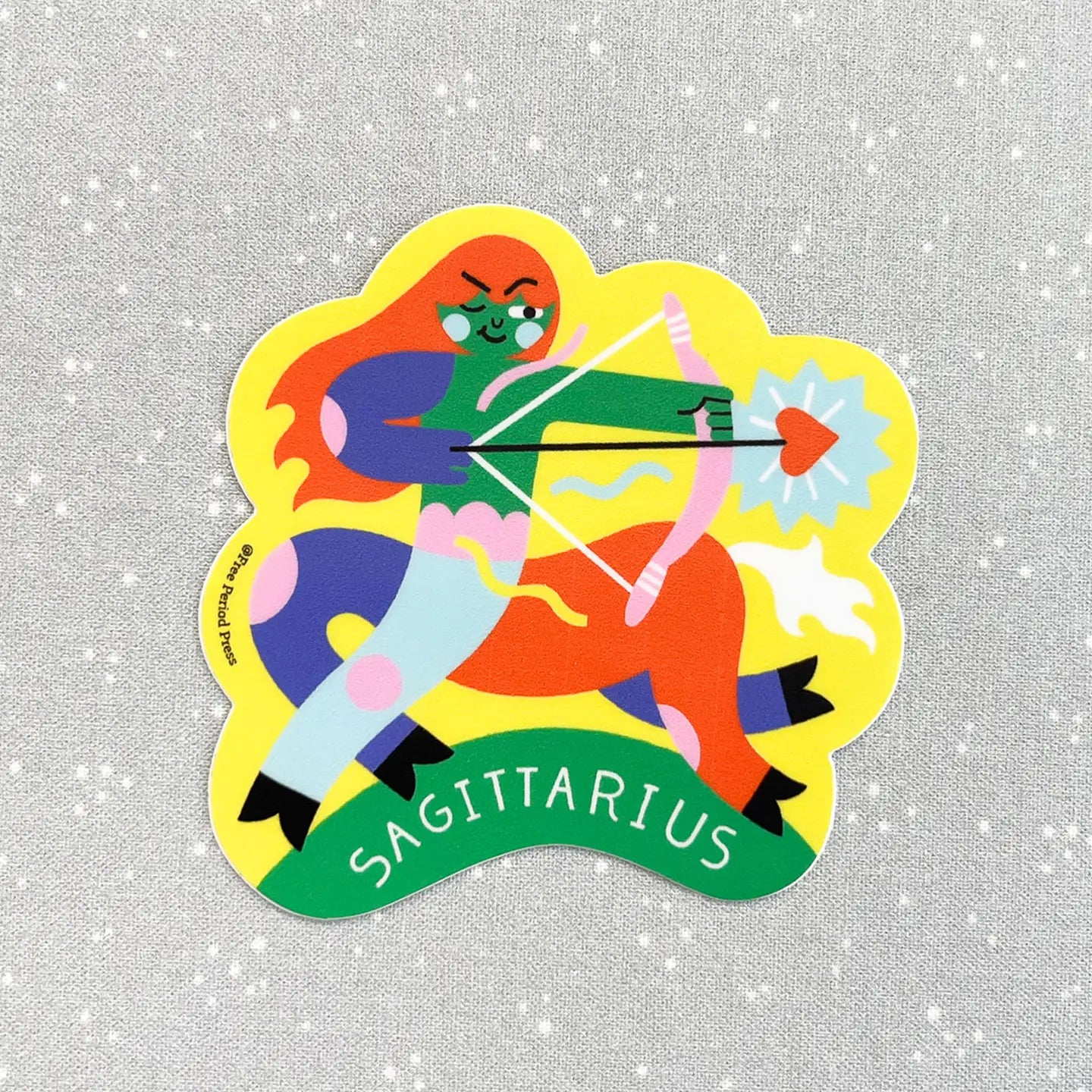 Sagittarius Zodiac Vinyl Decal Sticker | Adventurous Archer image 0