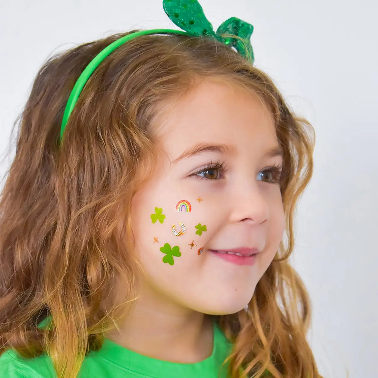 Shamrock Confetti Temporary Tattoo image 1