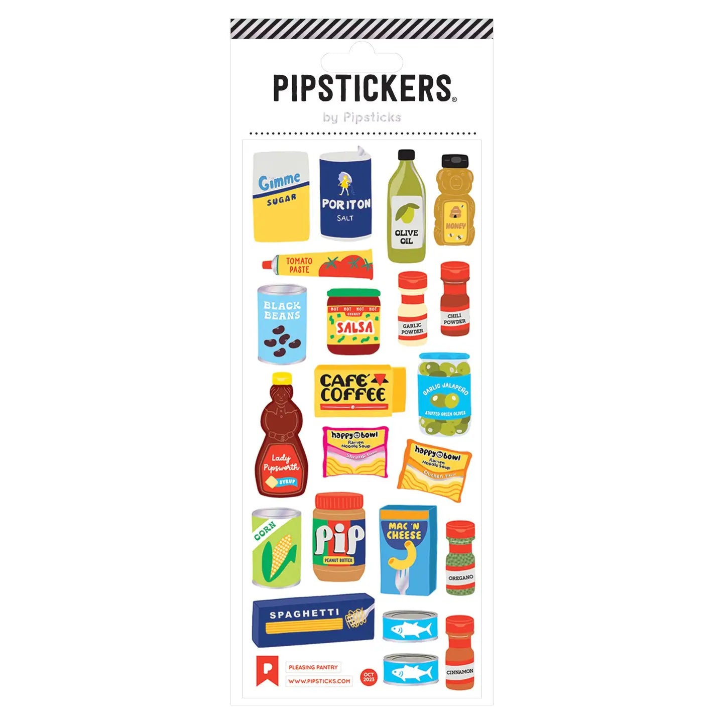Pleasing Pantry Stickers image 0