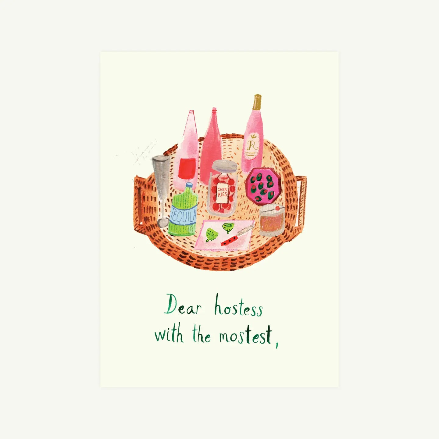 Hostess Mostest - Greeting Card image 0