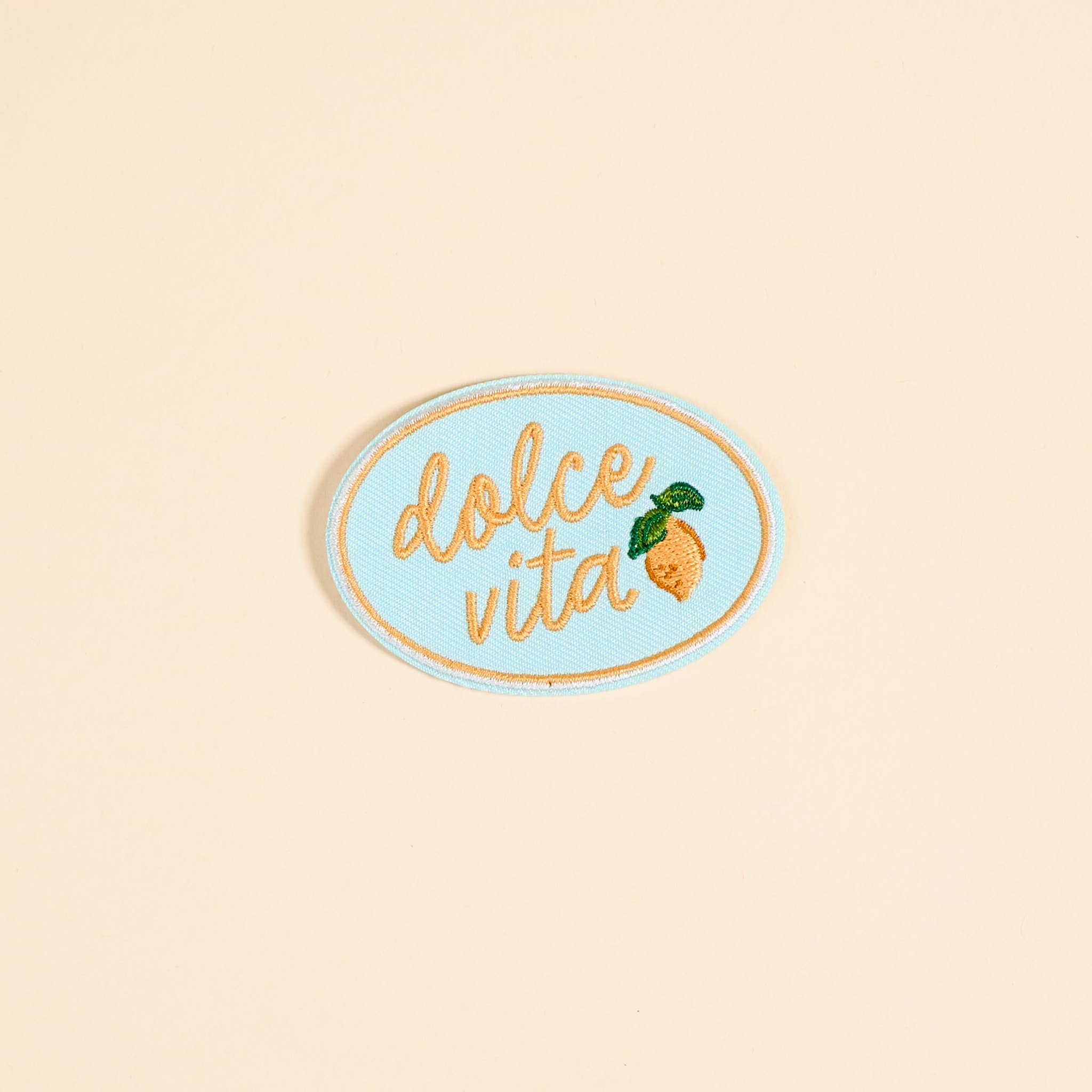 Mix & Match Iron-On Patch–Dolce Vita