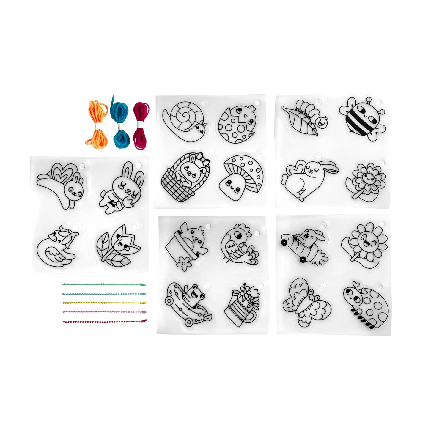 Shrink-Its!: D.I.Y. Shrink Art Kit - Garden Pals (28 PC Set) image 2