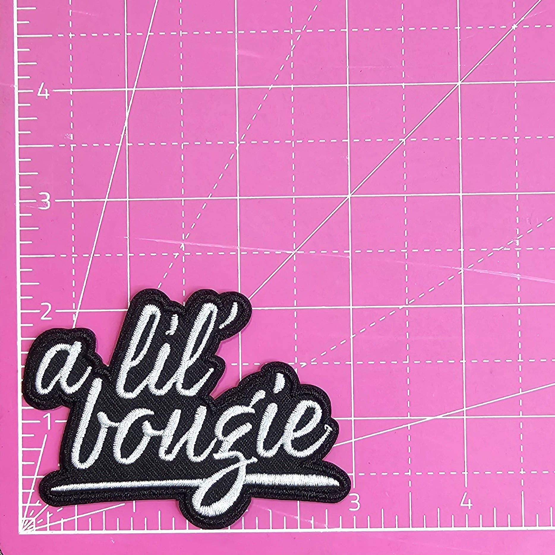 A lil' Boujie Embroidery On Patch