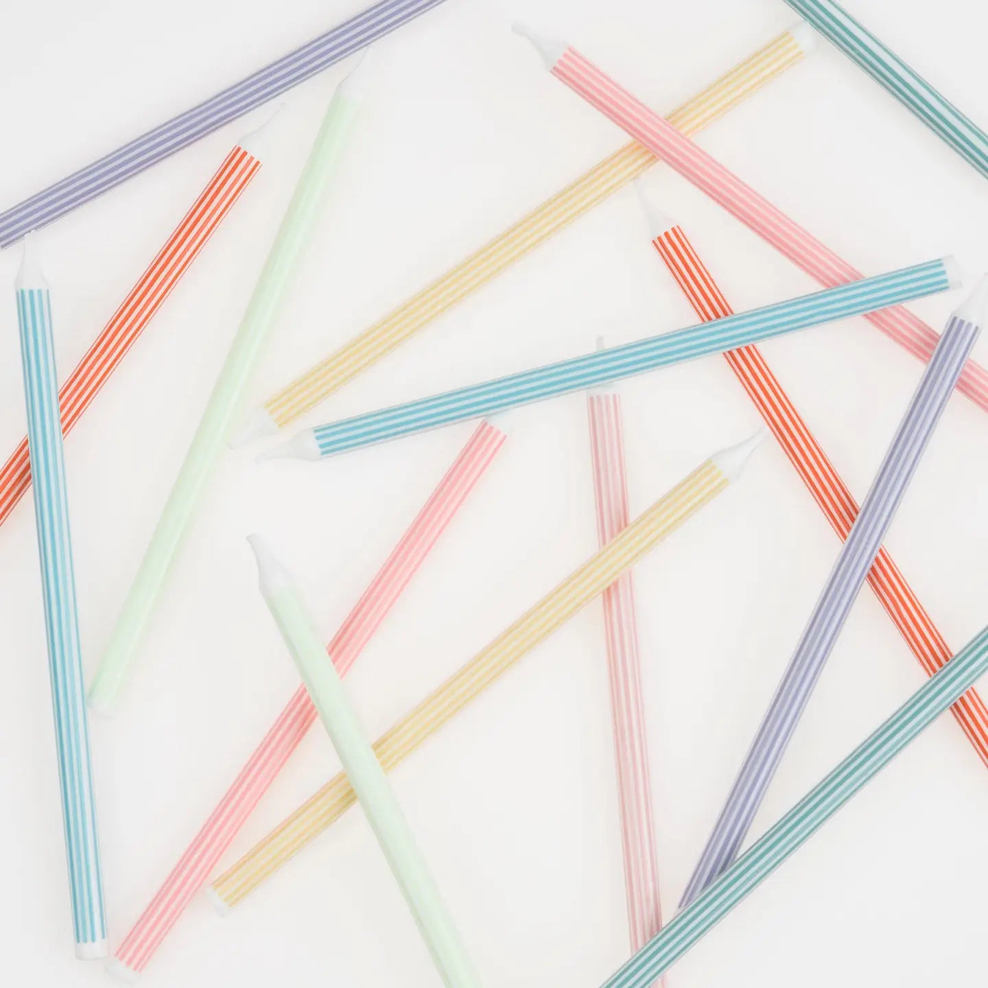 Mixed Striped Candles image 3