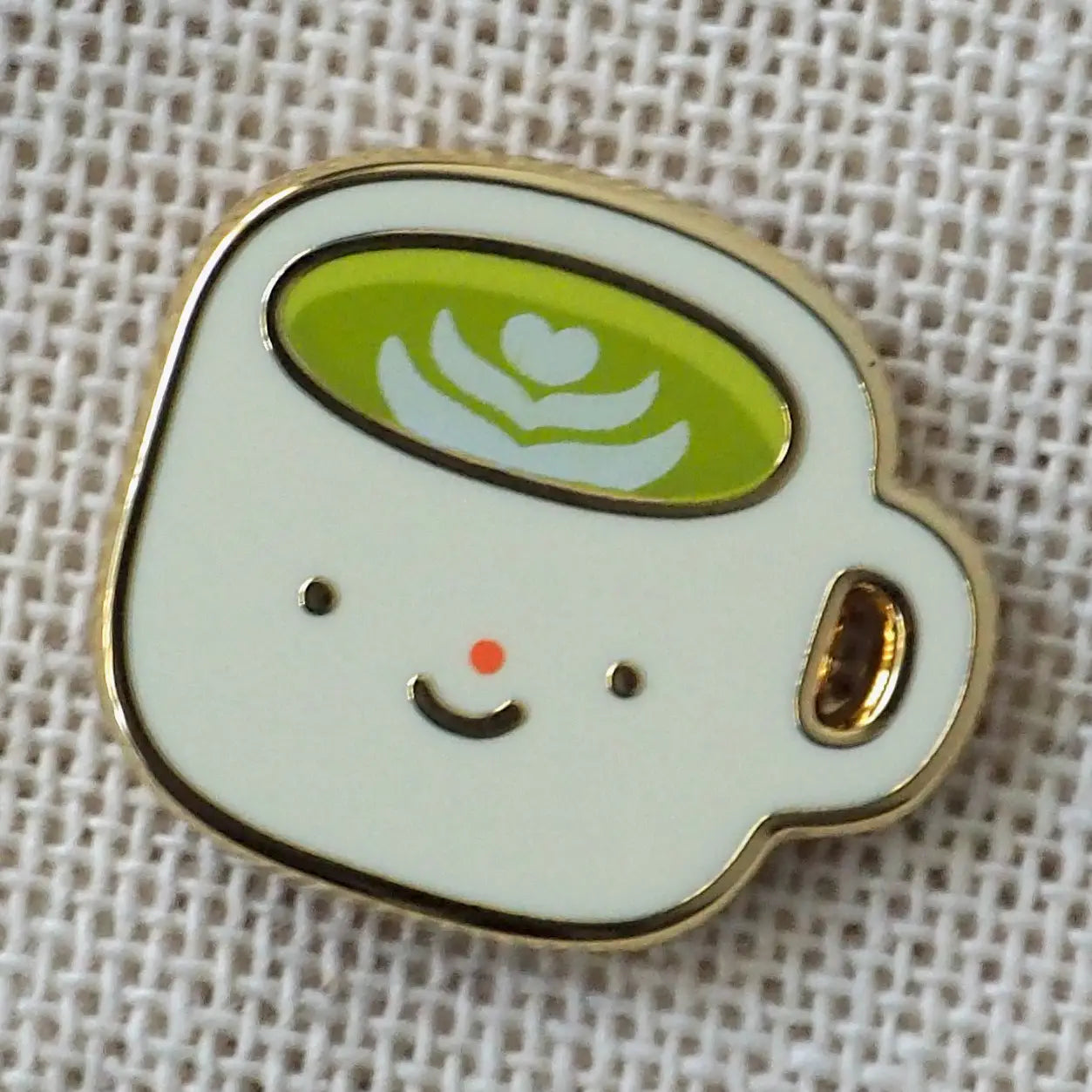 Matcha Latte • Enamel Pin - Natamori image 0