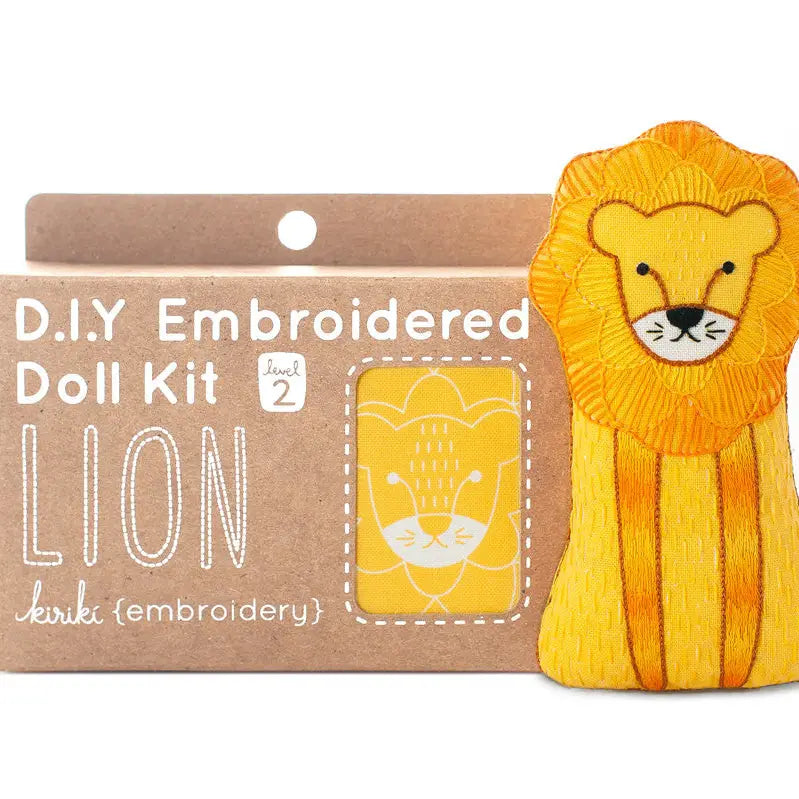 Lion - Embroidery Kit image 2