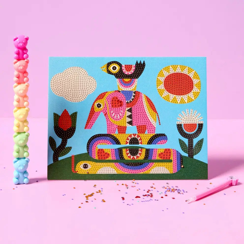 Sparkle Art Kit For Kids - Pyramid image 2