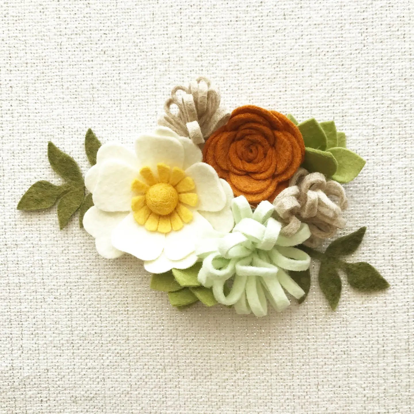 Mini Felt Flower Kit image 2