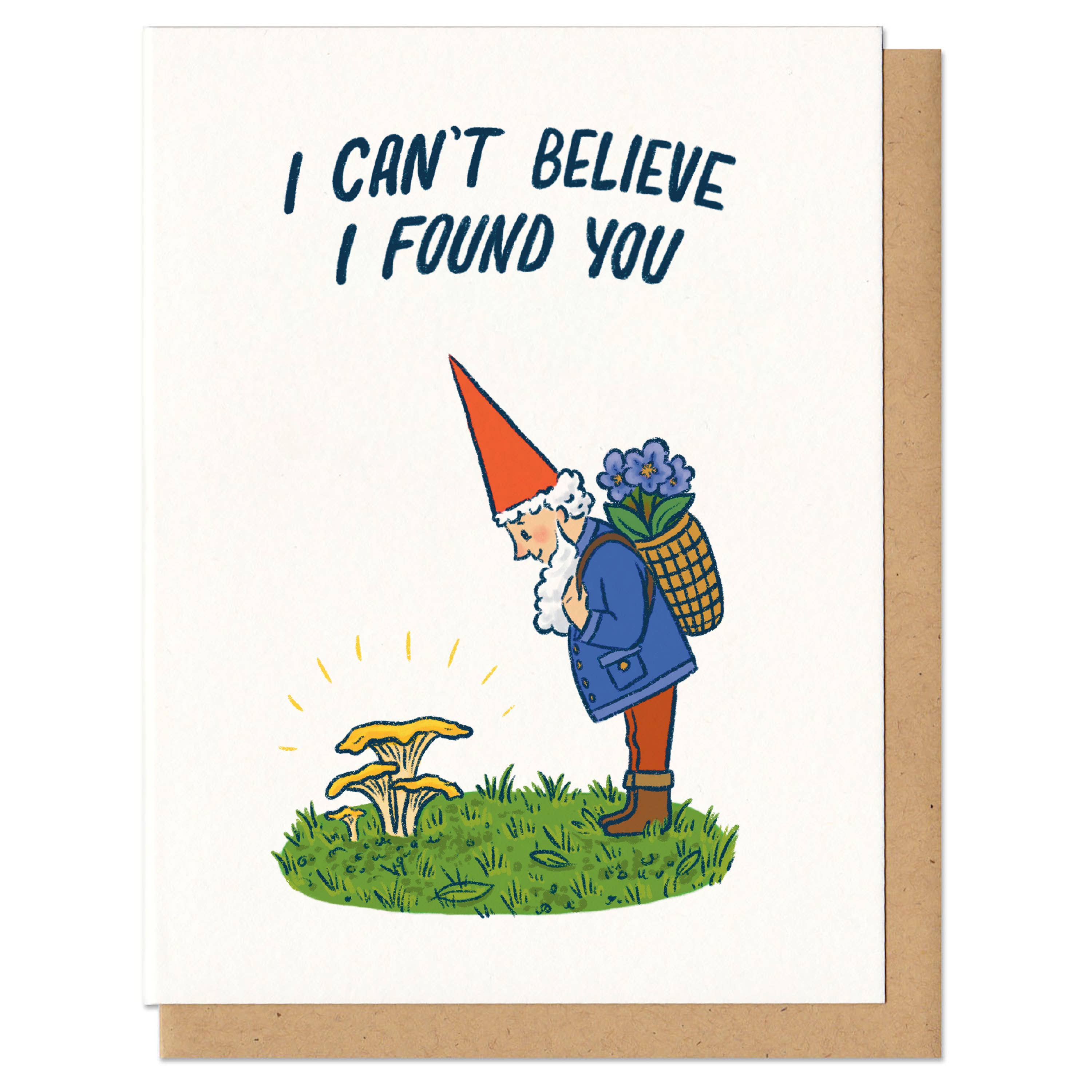 Found You Gnome Greeting Card