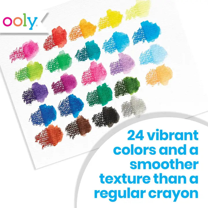Smooth Stix Watercolor Gel Crayons - Set of 6 Colors image 1