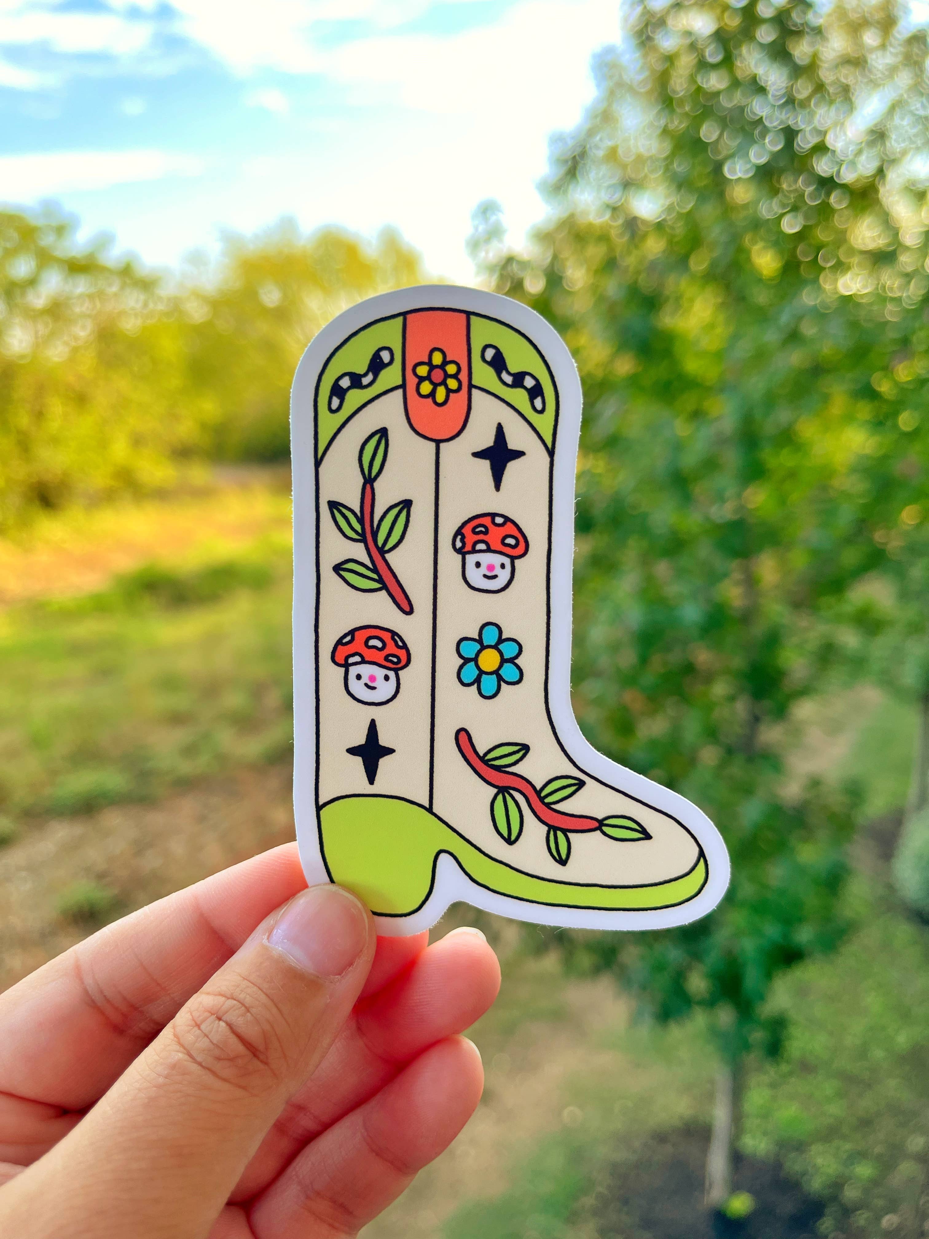 Forest Cowboy Sticker