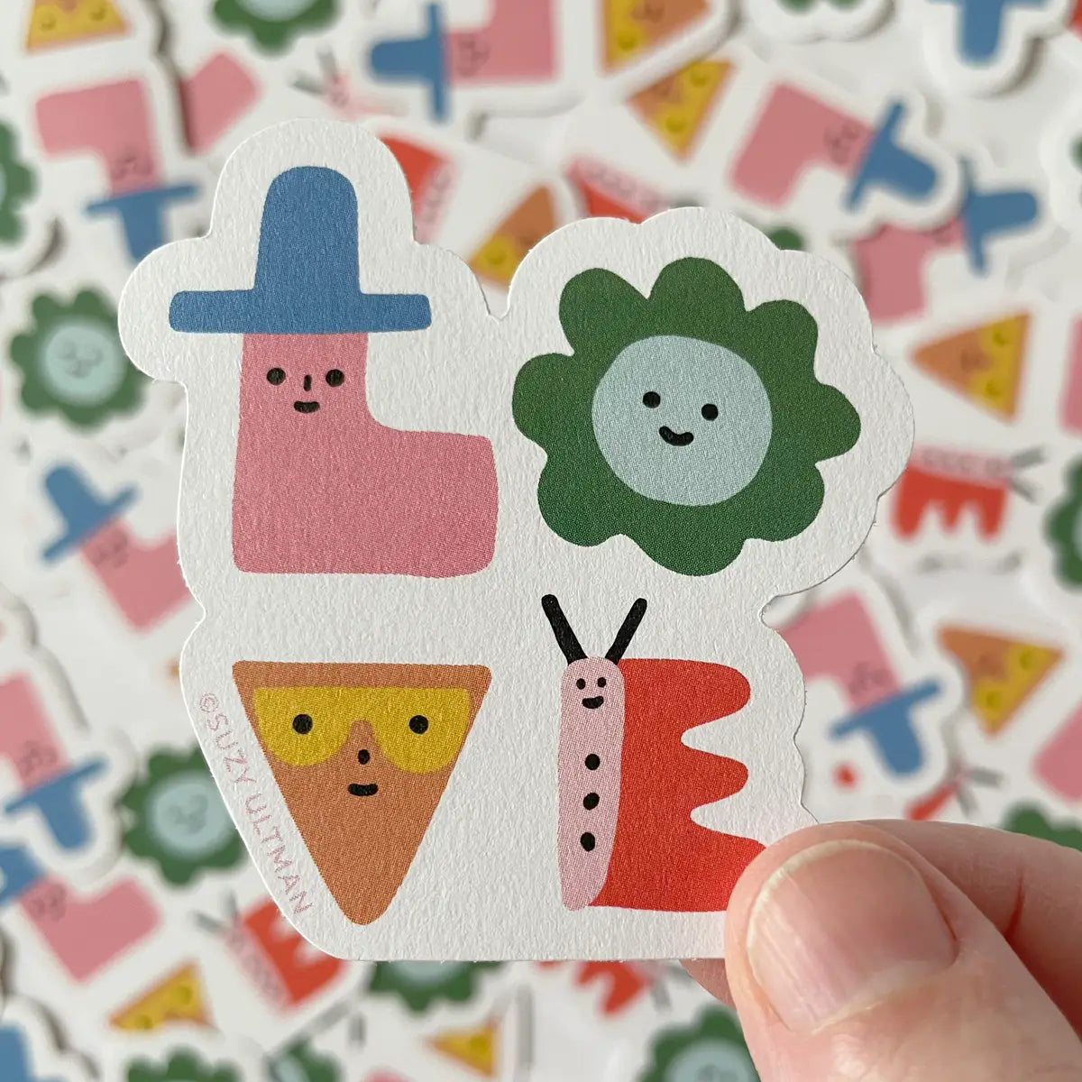 Love Sticker Suzy Ultman image 0
