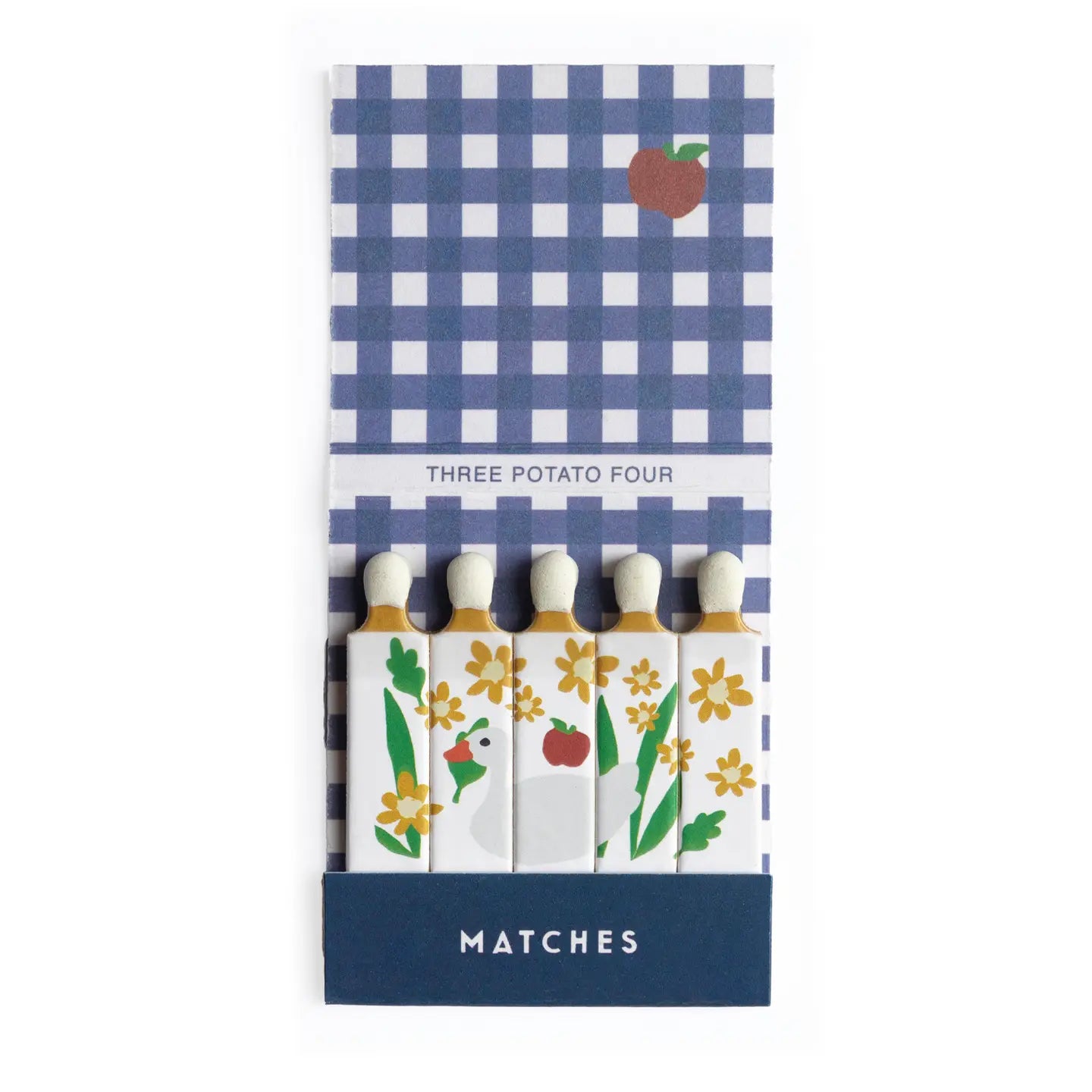 Goose and Apple Matchbook image 1