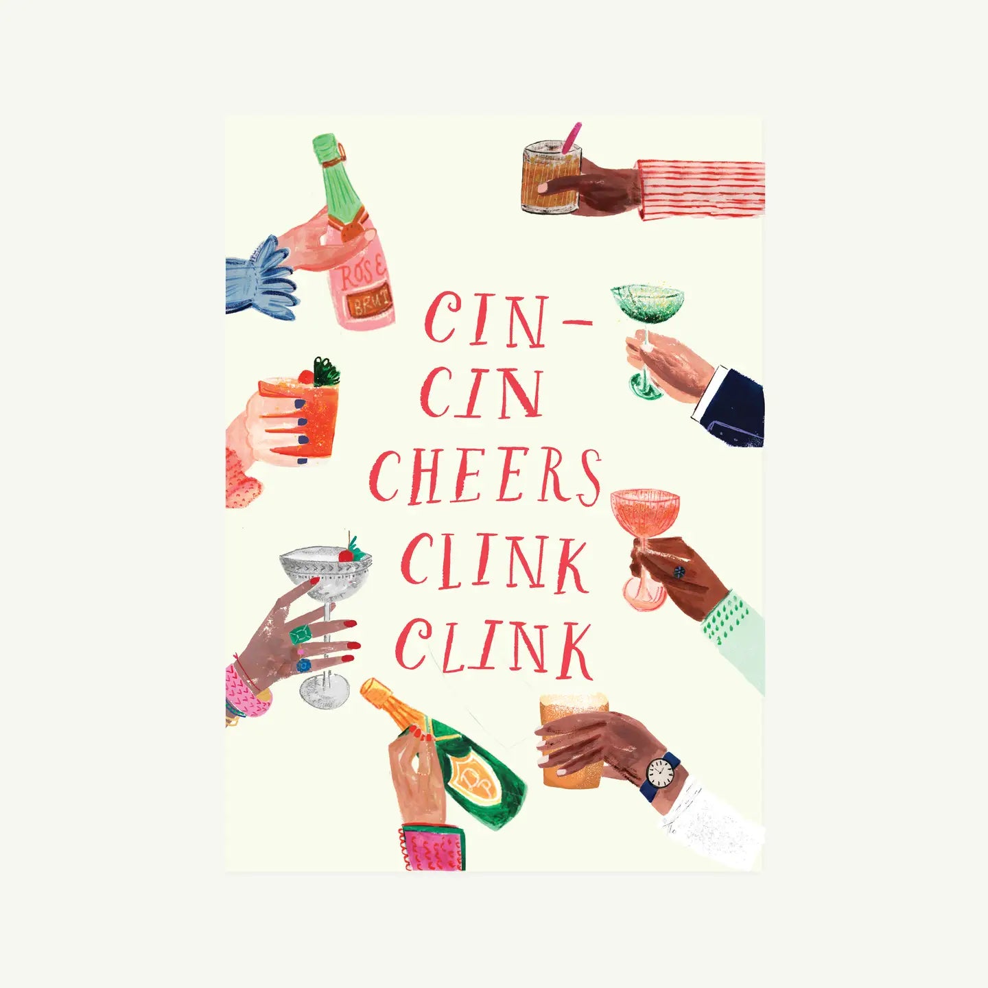 Cin Cin - Congrats Greeting Card image 0