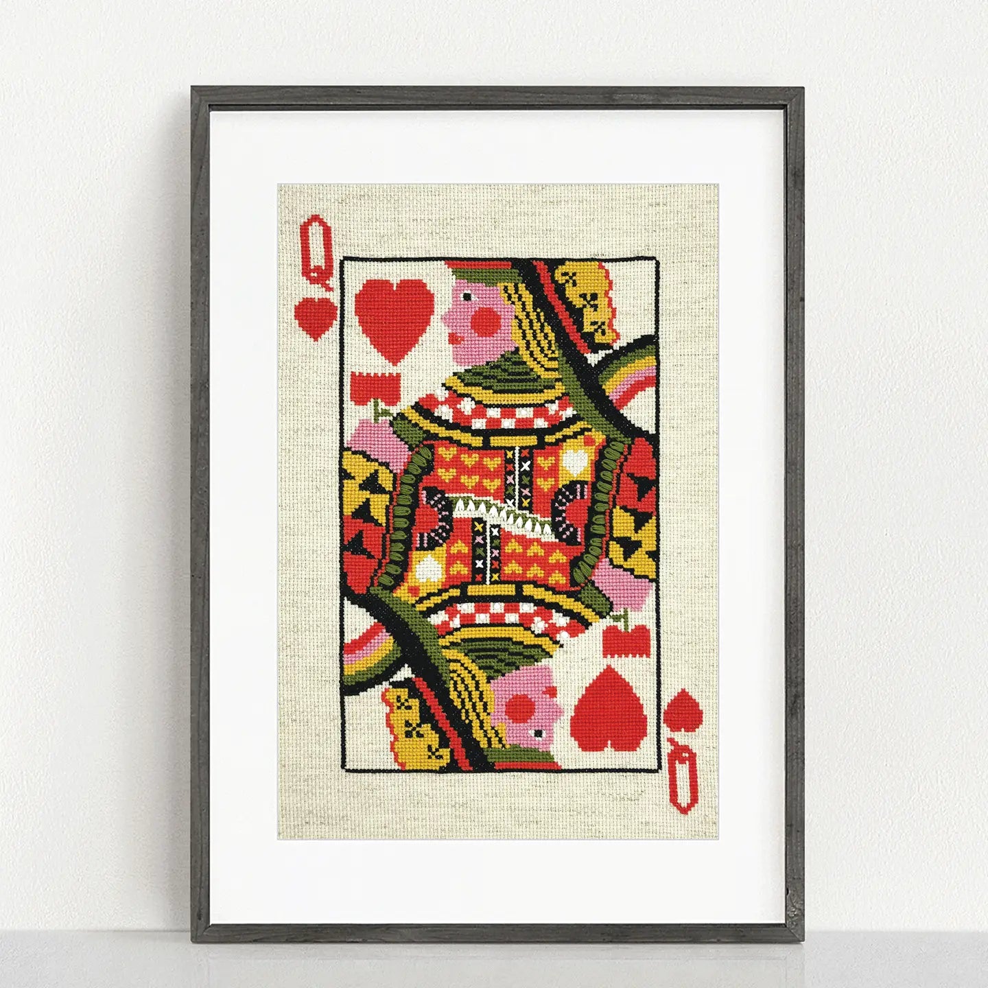 Queen of Hearts Cross Stitch Kit image 1