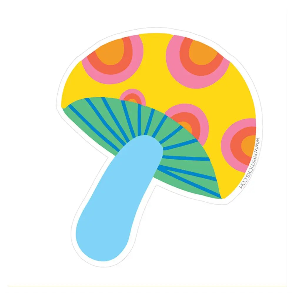 Mushroom Vinyl Pipsticker image 0