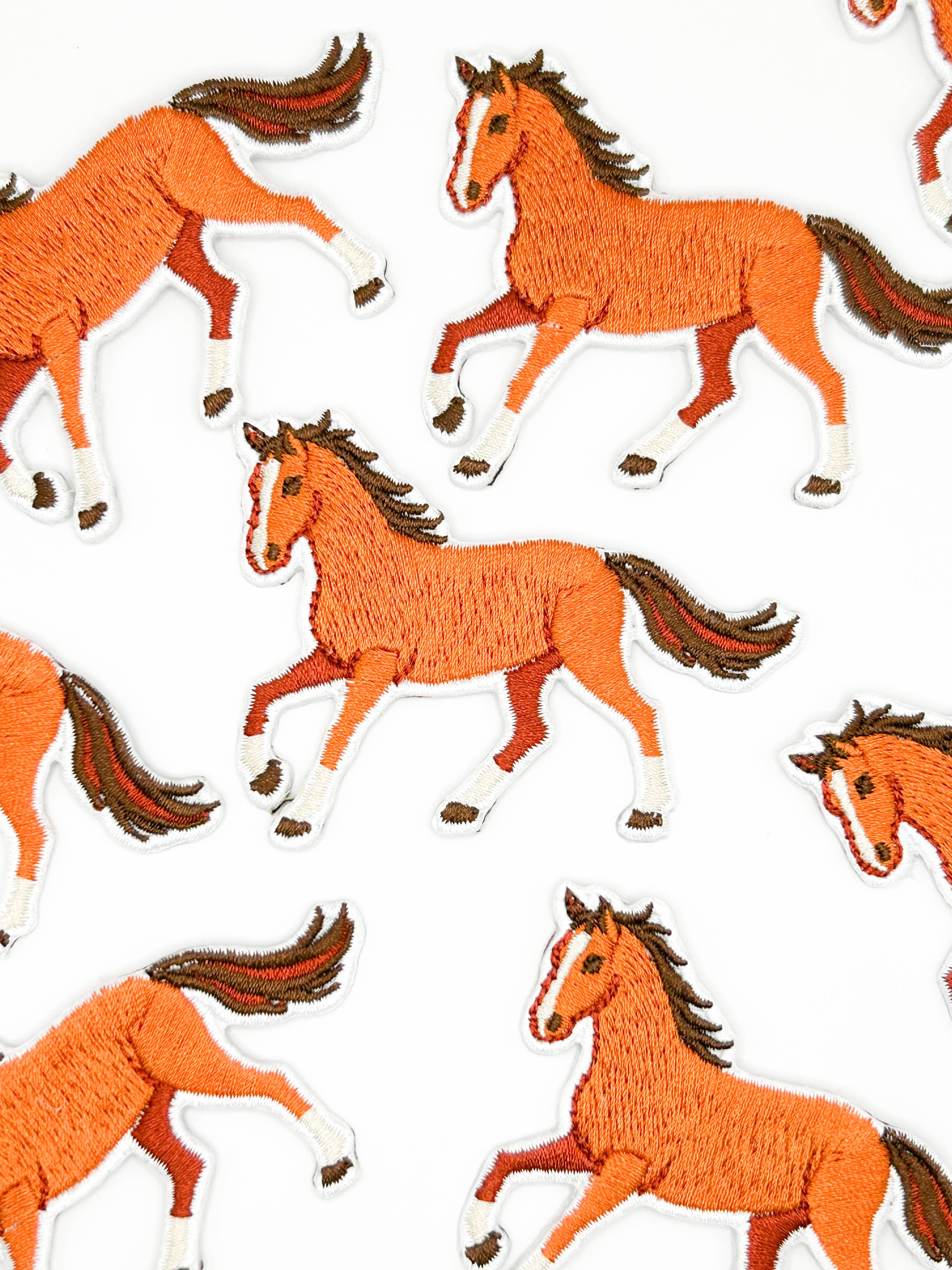 Horse Embroidered Patch – Western Patch, Equestrian Patch